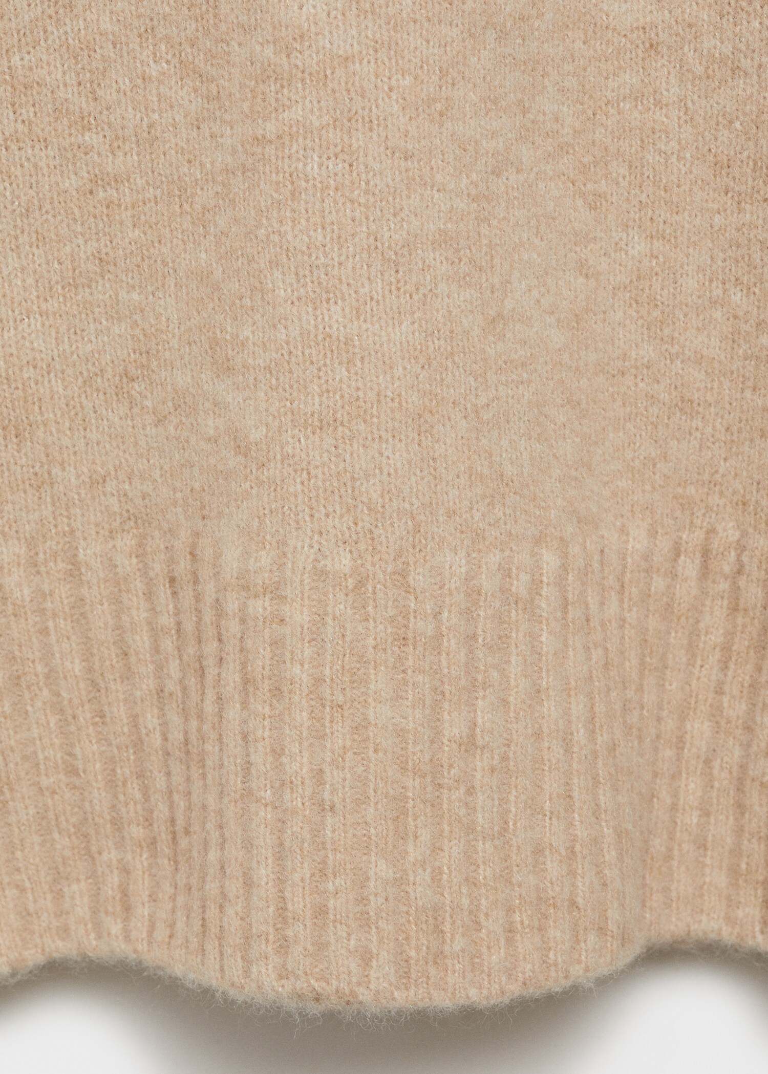 Oversized V-neck sweater - Details of the article 0