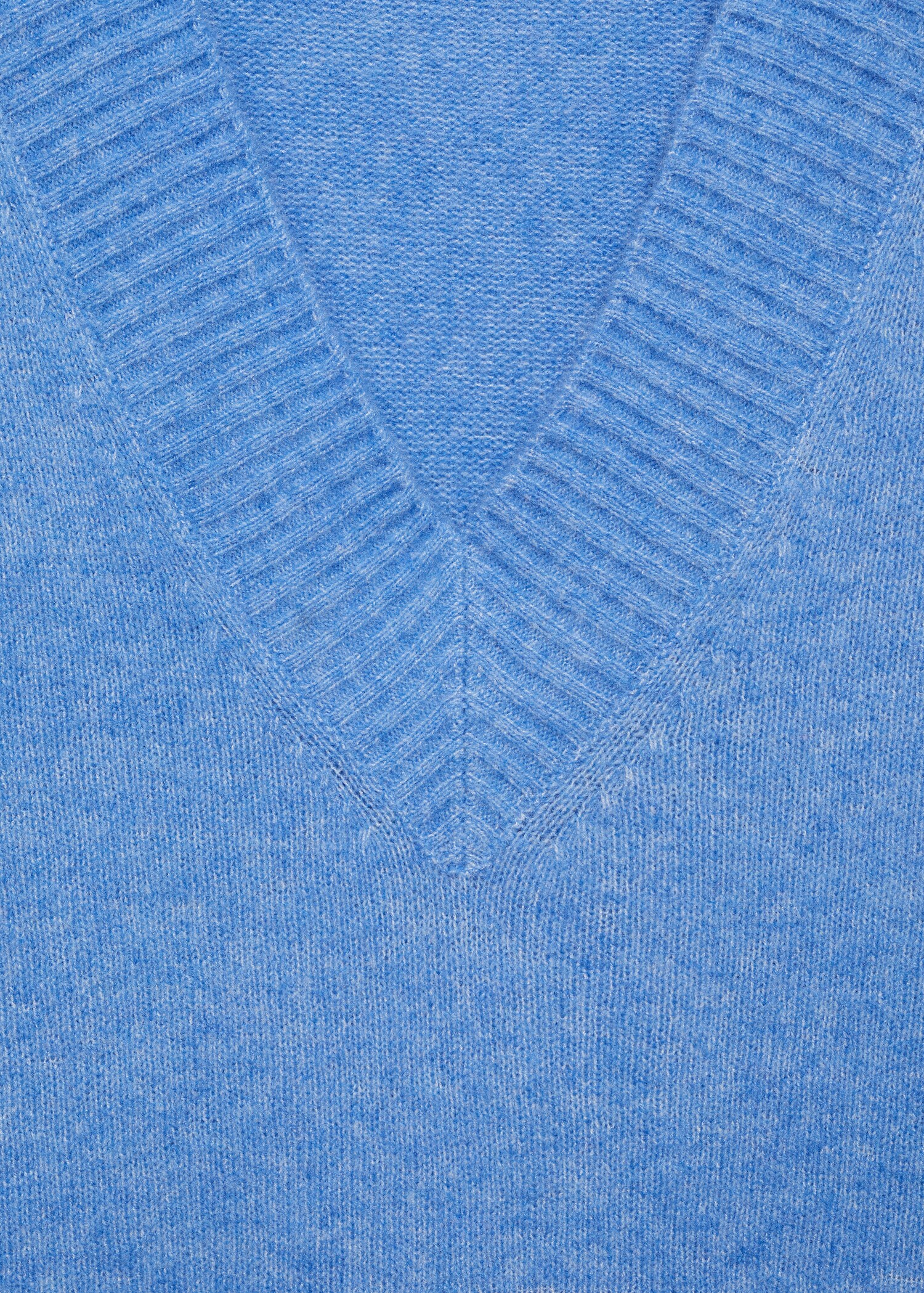 Oversized V-neck sweater - Details of the article 8