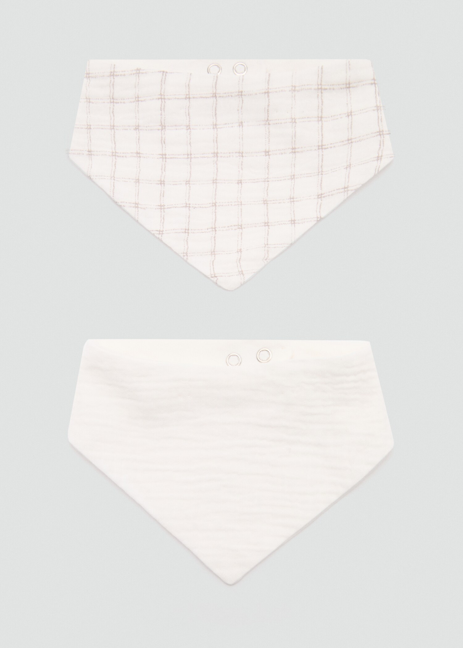 2 Printed bibs pack - Article without model