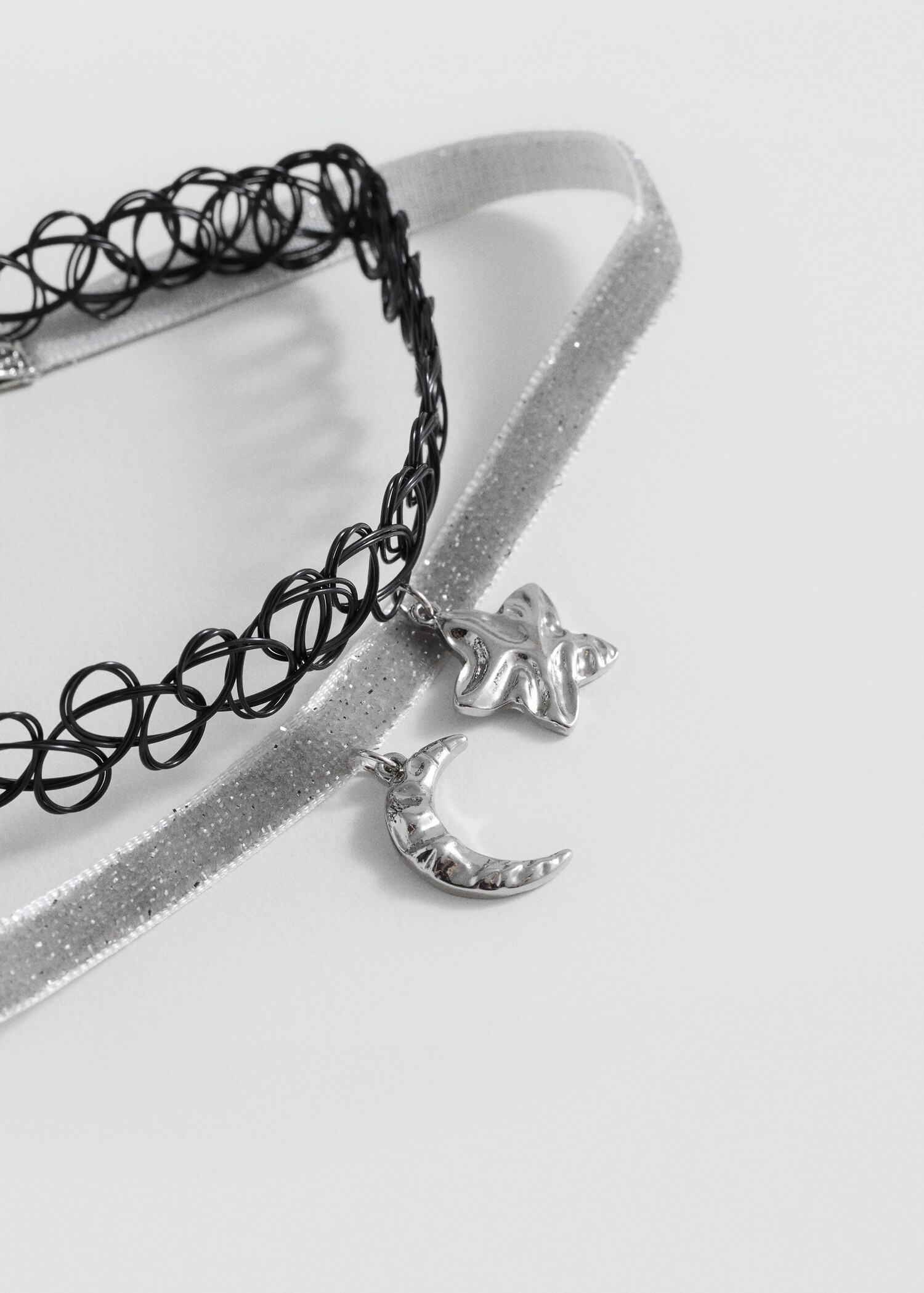 2 Pendant chockers pack - Medium plane