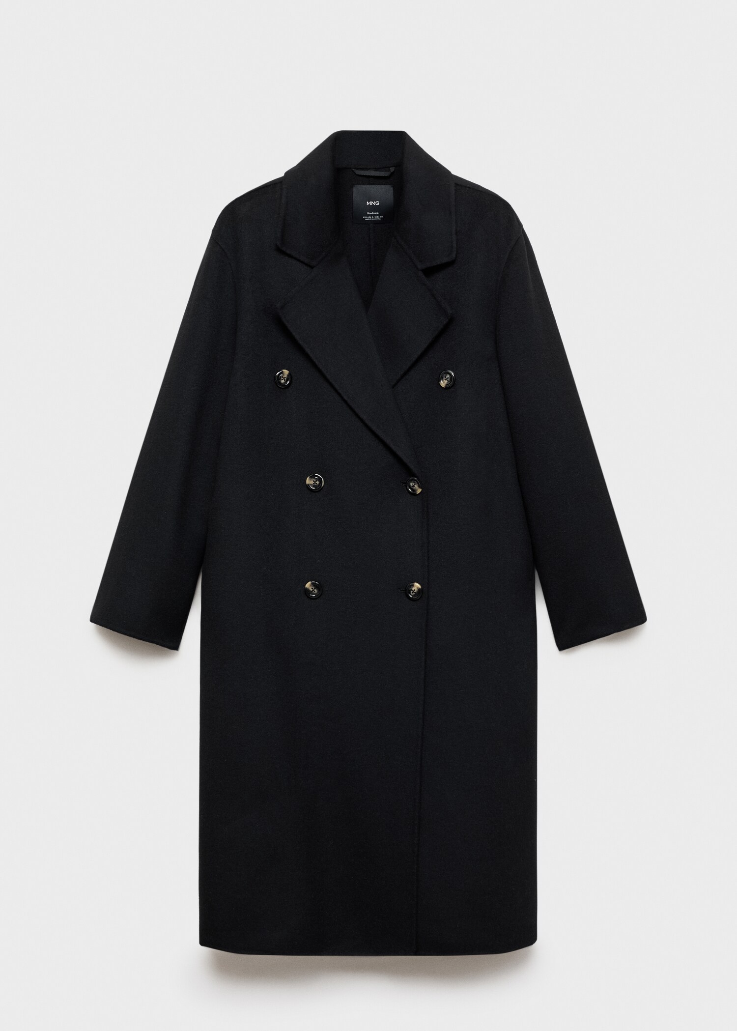 Handmade oversized wool coat - Article without model