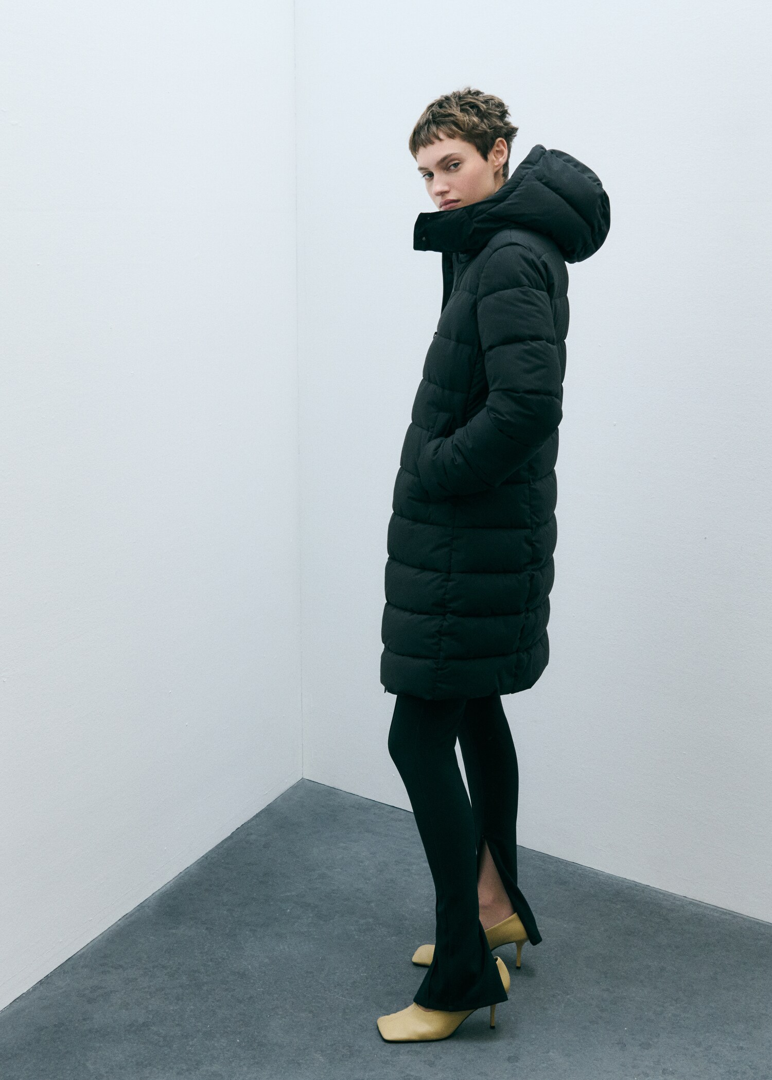 Wasserabweisender Midi-Steppanorak - Detail des Artikels 6