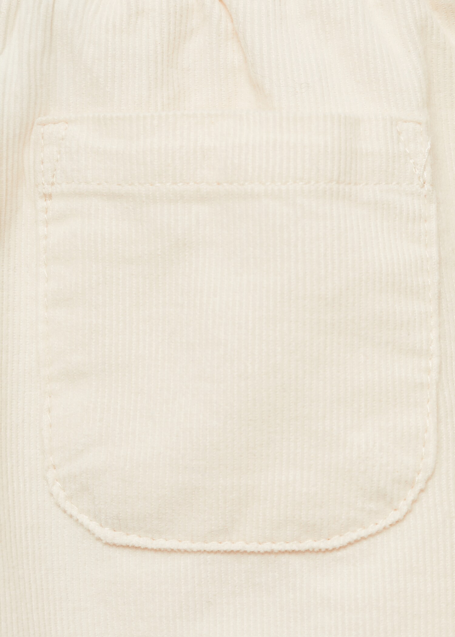 Pantalon velours milleraies poches - Détail de l'article 0