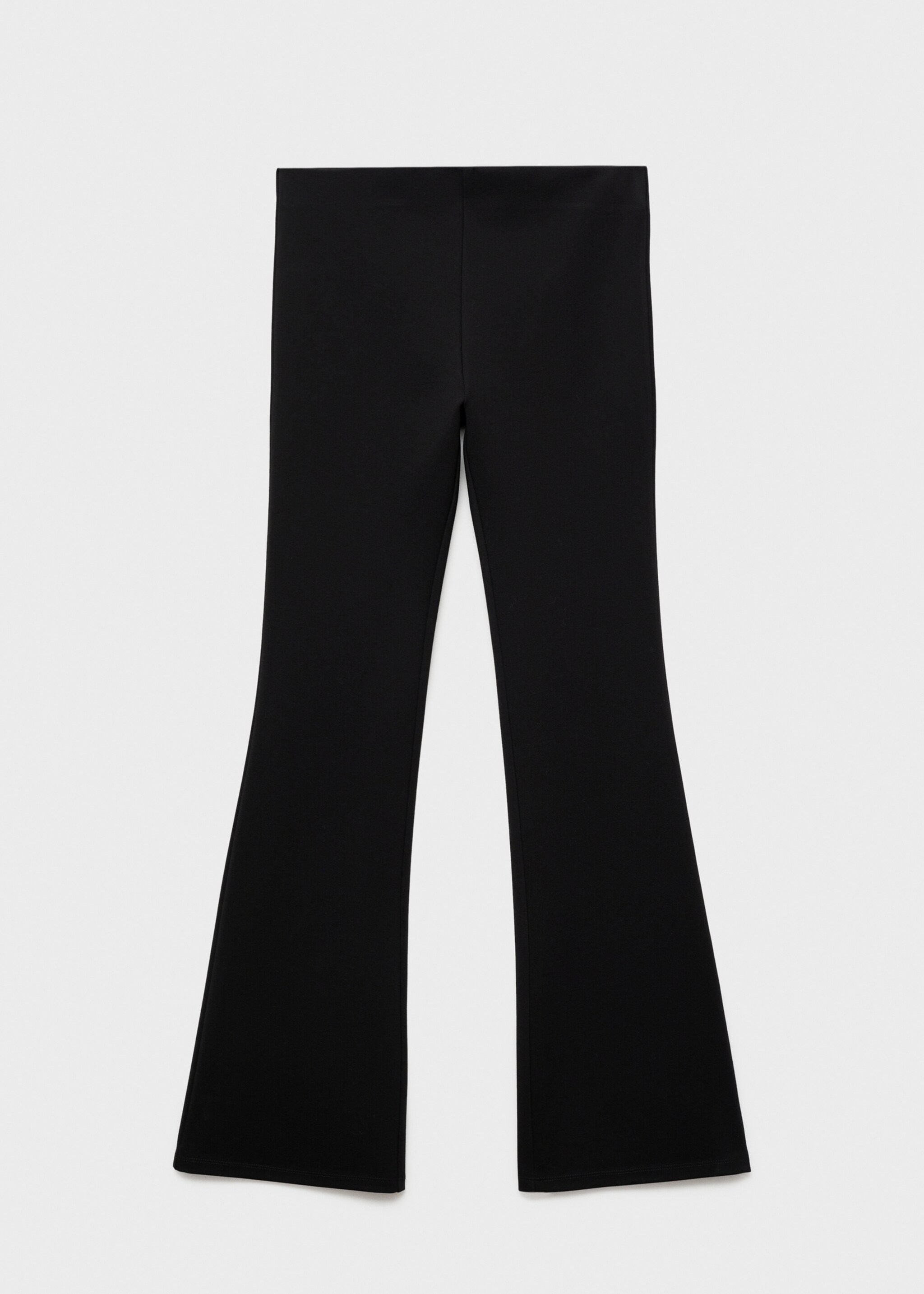 Flared leggings - Article without model, Black. Ref: 87010354-00.