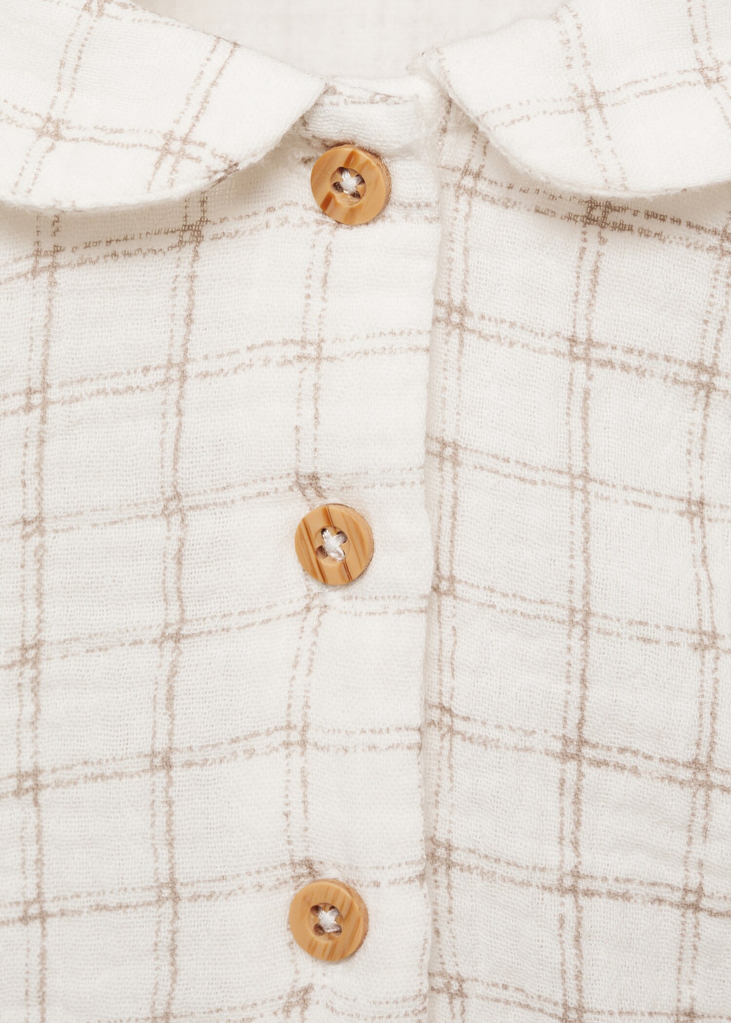 Karierte Baumwollbluse - Detail des Artikels 8