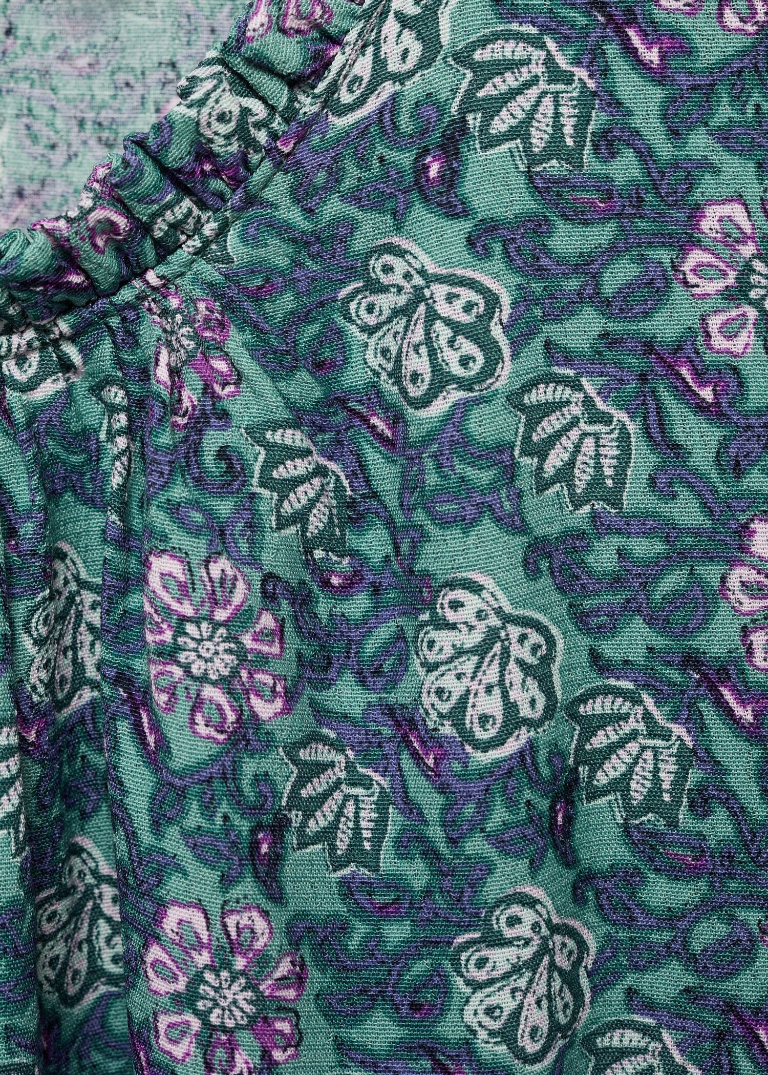 Floral print blouse - Details of the article 8
