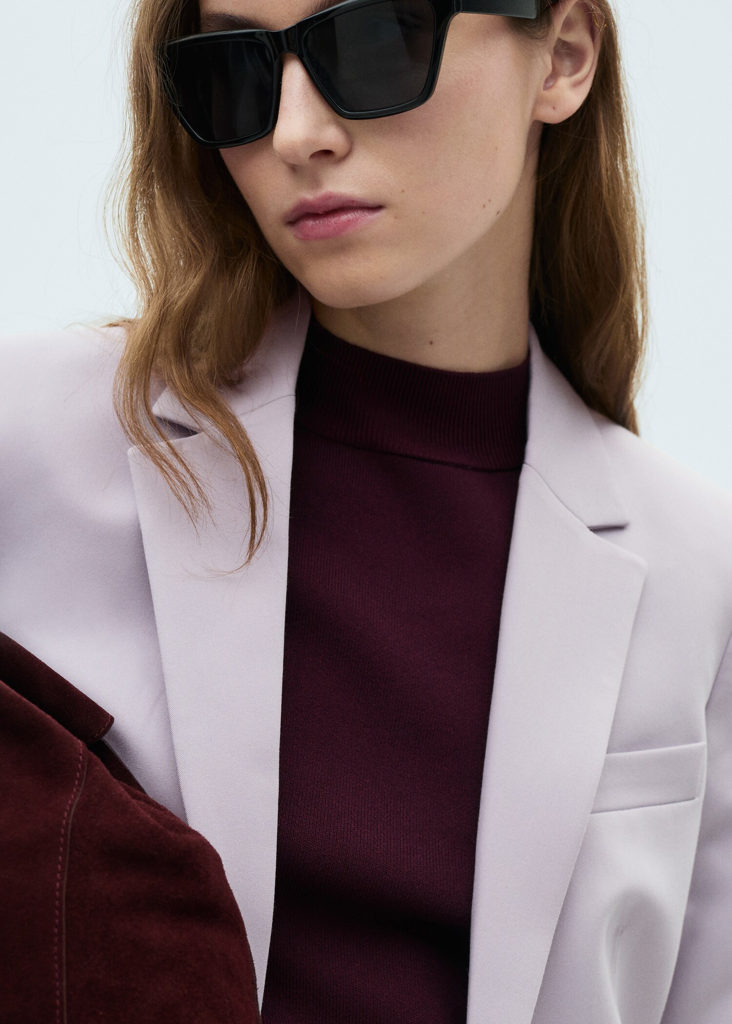 Fitted suit blazer - Details of the article 1