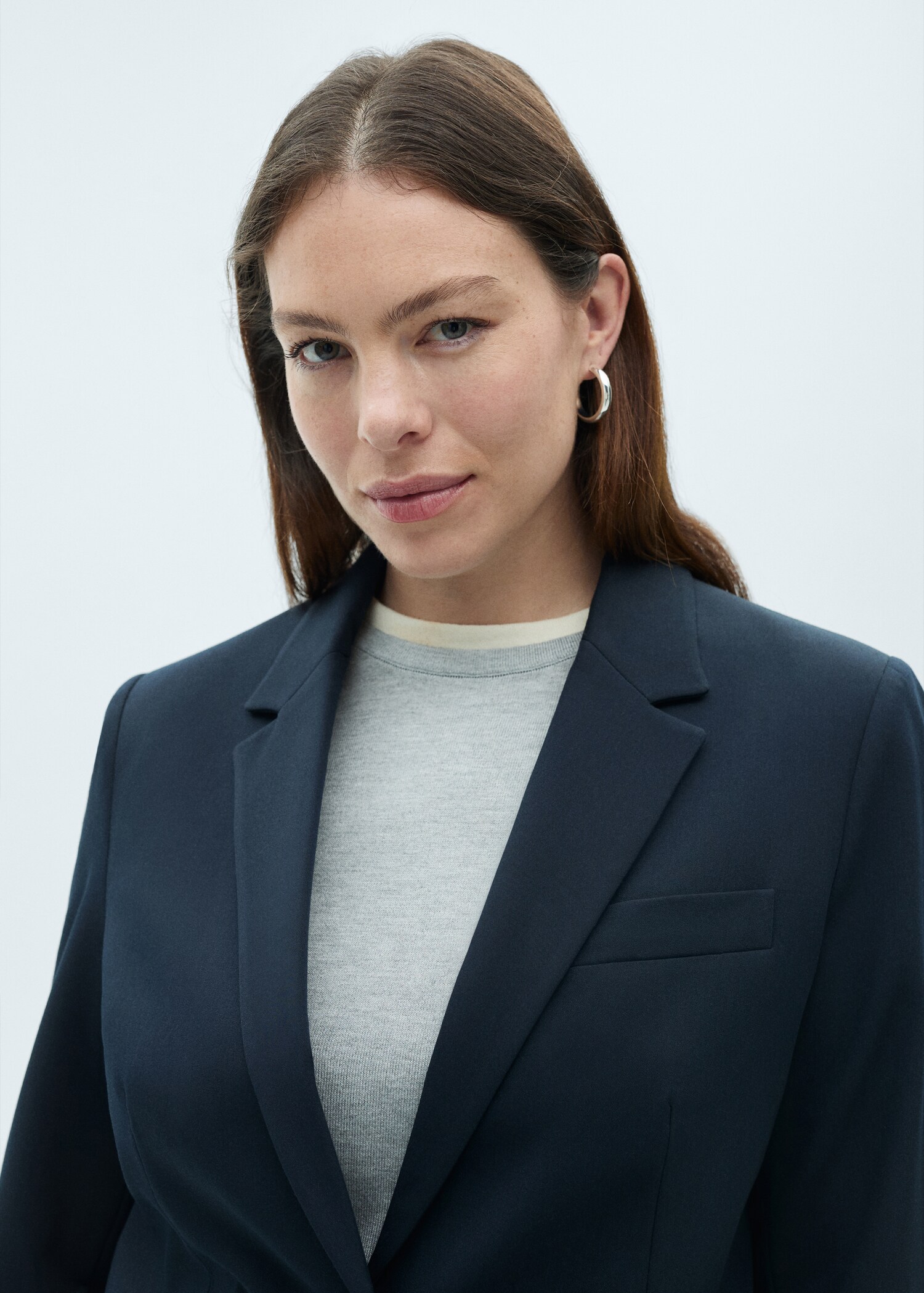 Fitted suit blazer - Details of the article 4