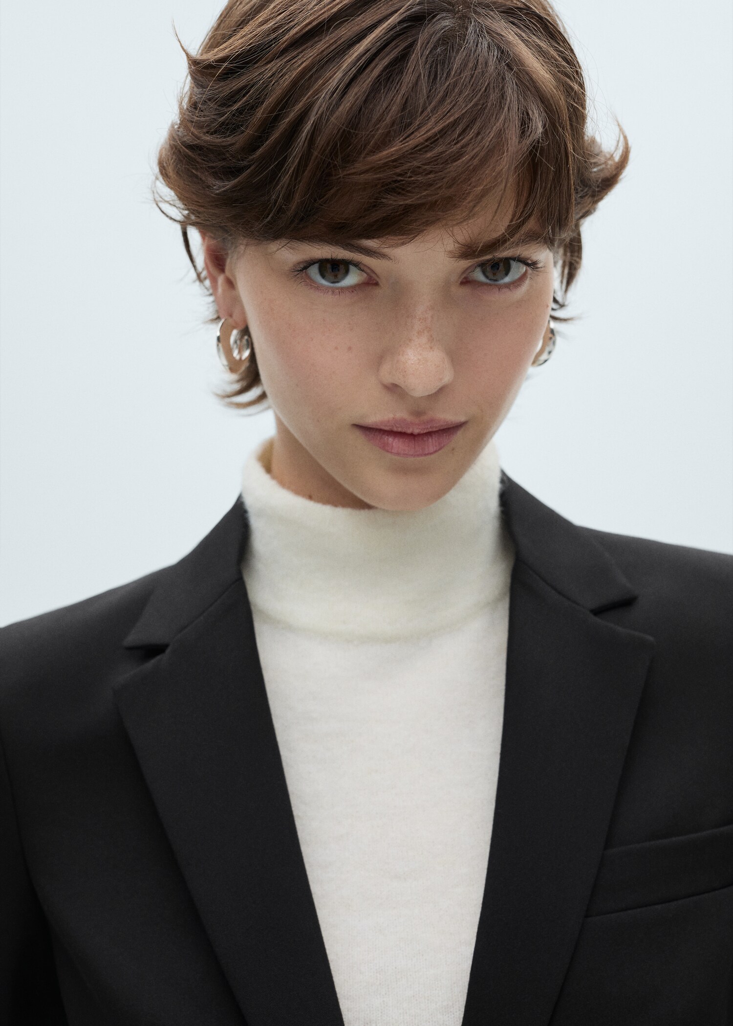 Fitted suit blazer - Details of the article 1