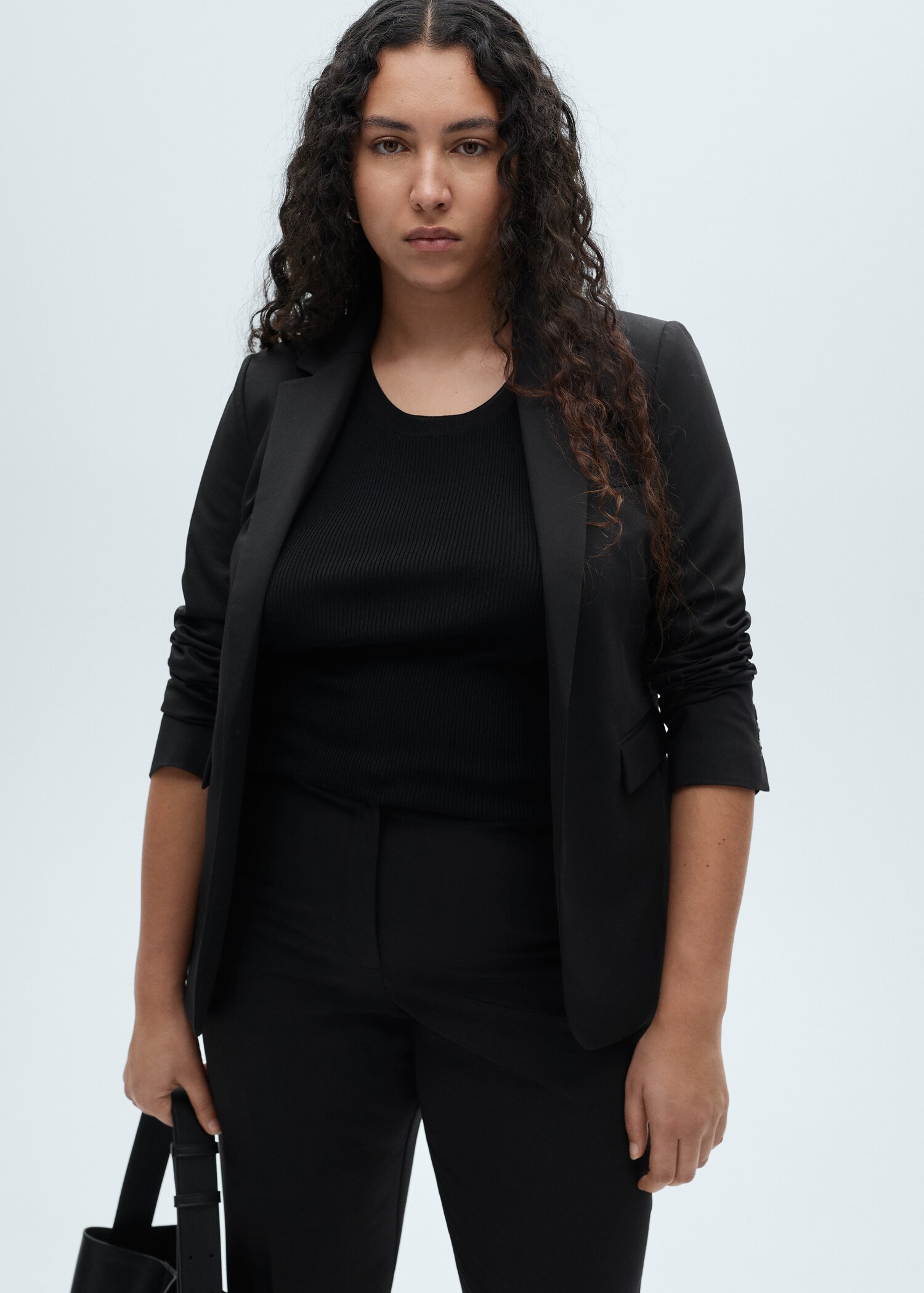 Fitted suit blazer - Details of the article 5