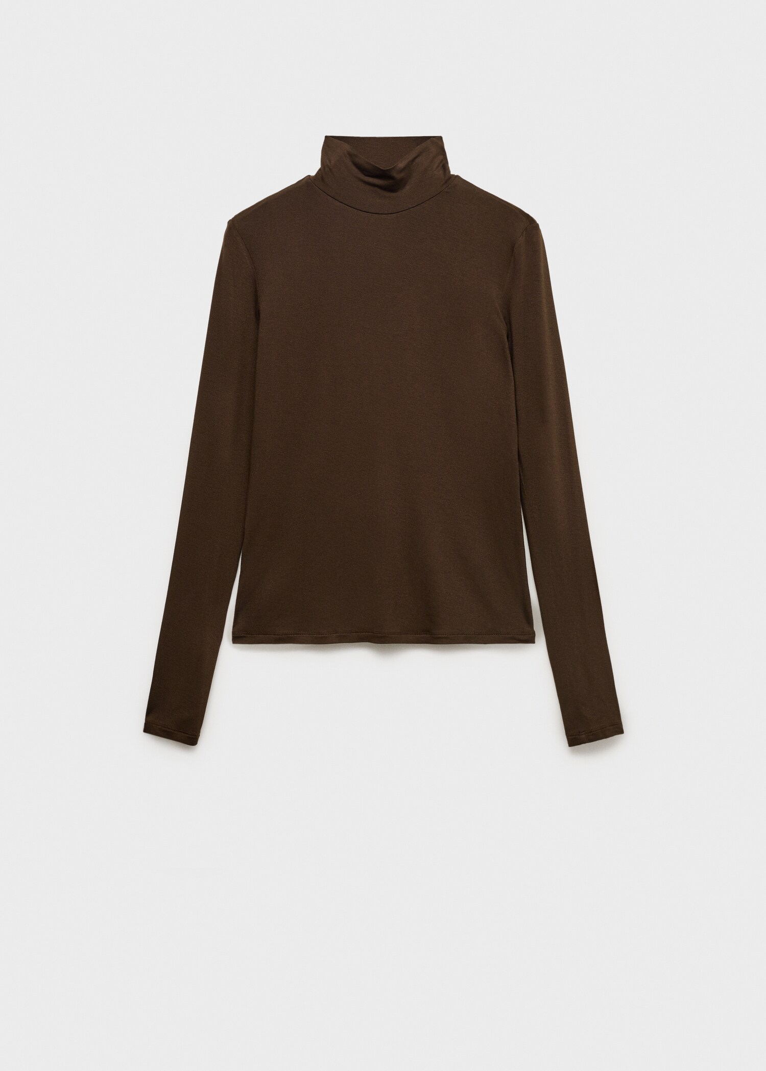 T-shirt manches longues col montant - Article sans modèle