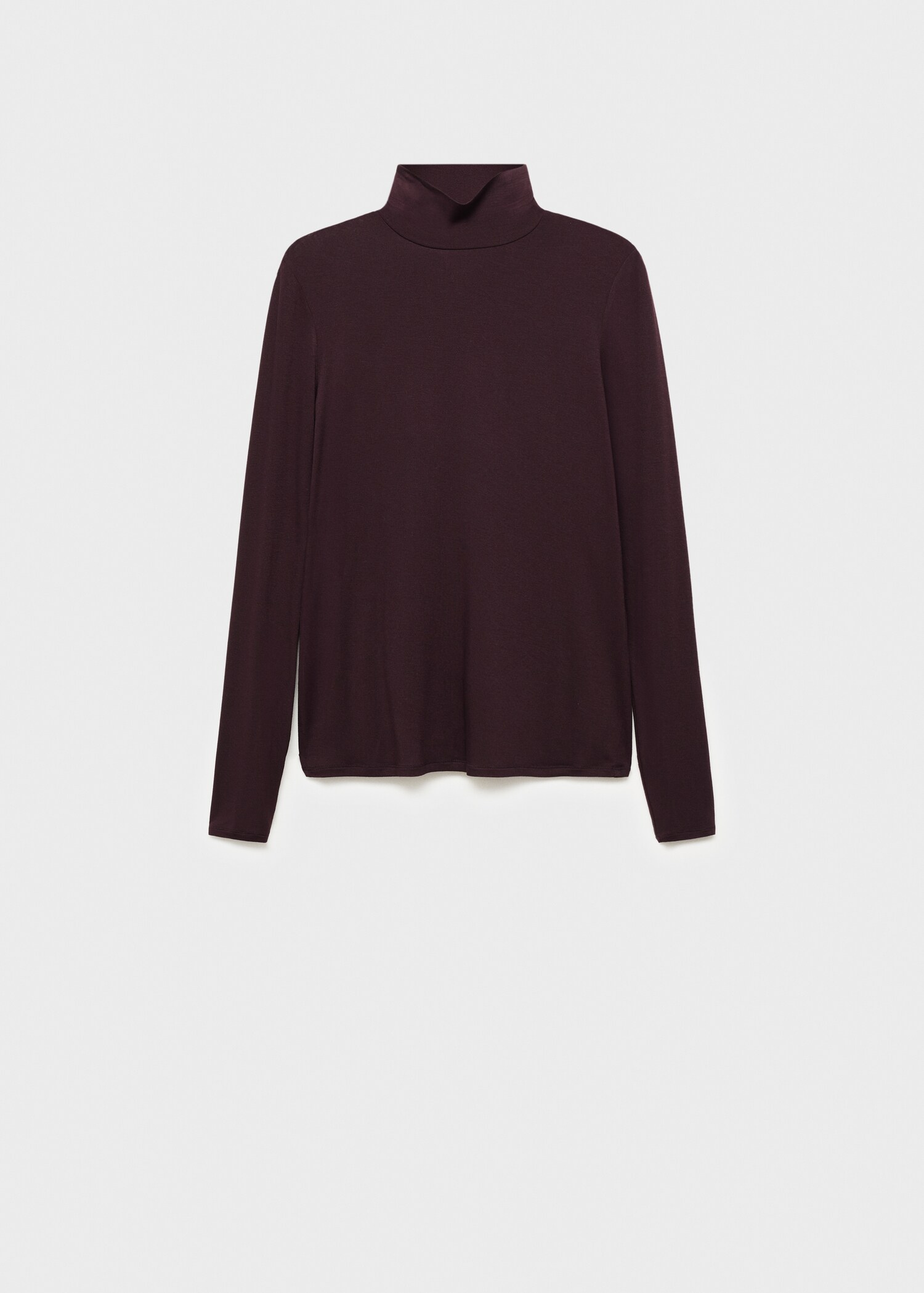 T-shirt manches longues col montant - Article sans modèle