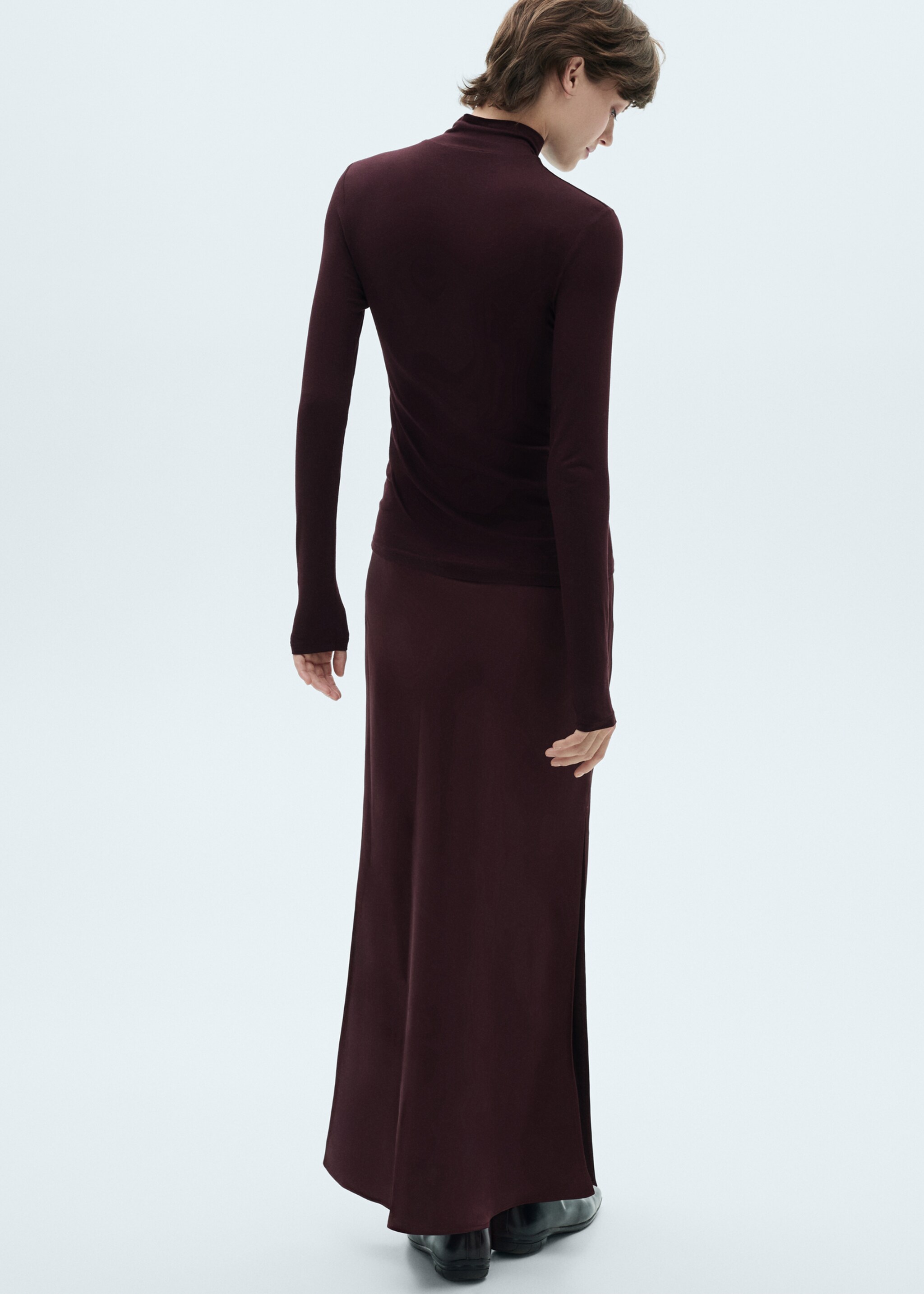 Samarreta màniga llarga coll perkins - Revers de l'article, Vi. Ref: 87010432-00.