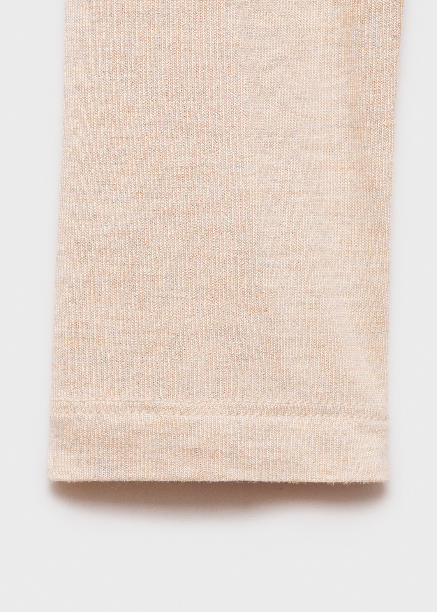 Long-sleeved fitted t-shirt - Details of the article 0