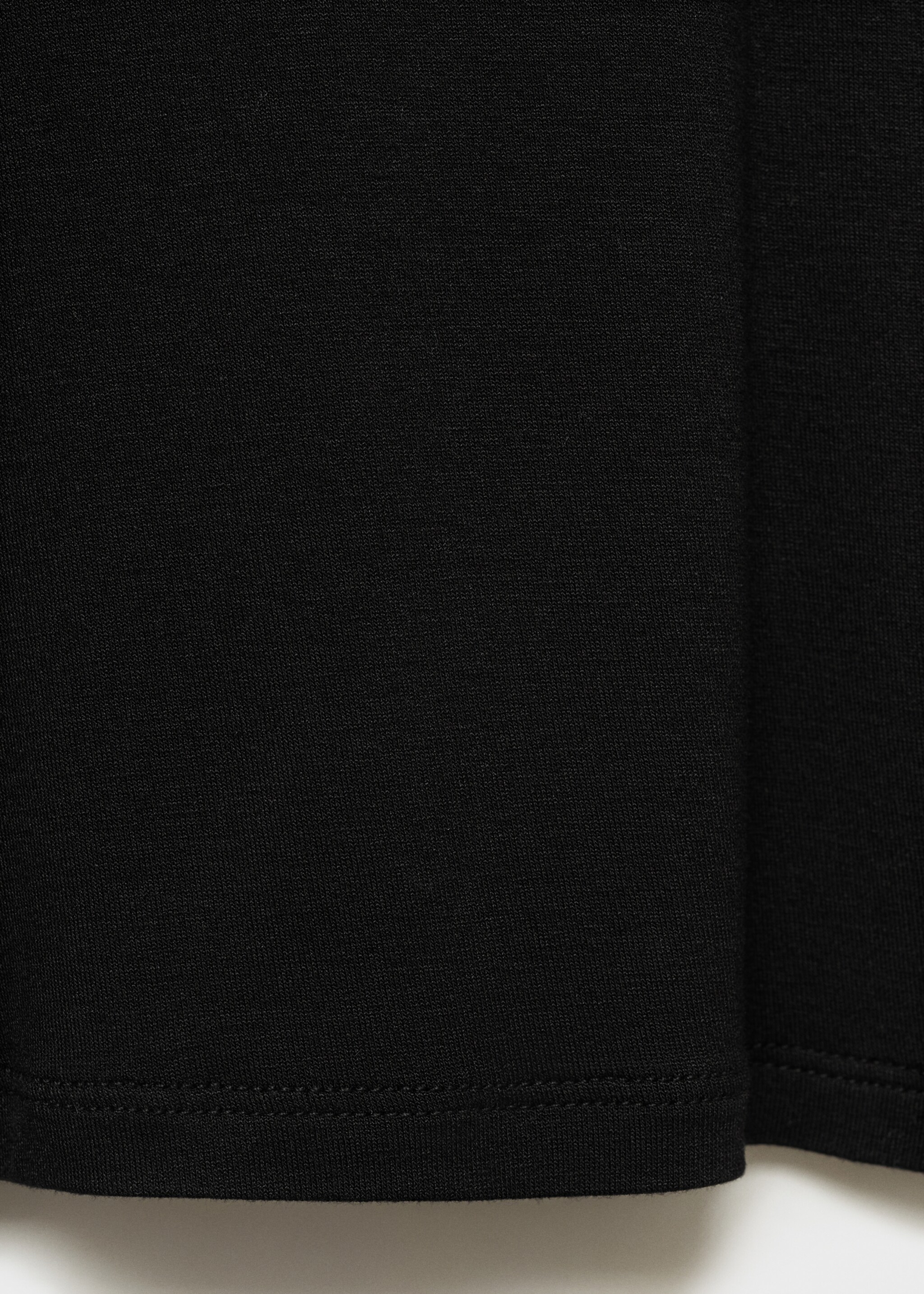 T-shirt ajusté manches longues - Détail de l'article 8, Noir. Ref: 87010438-00.