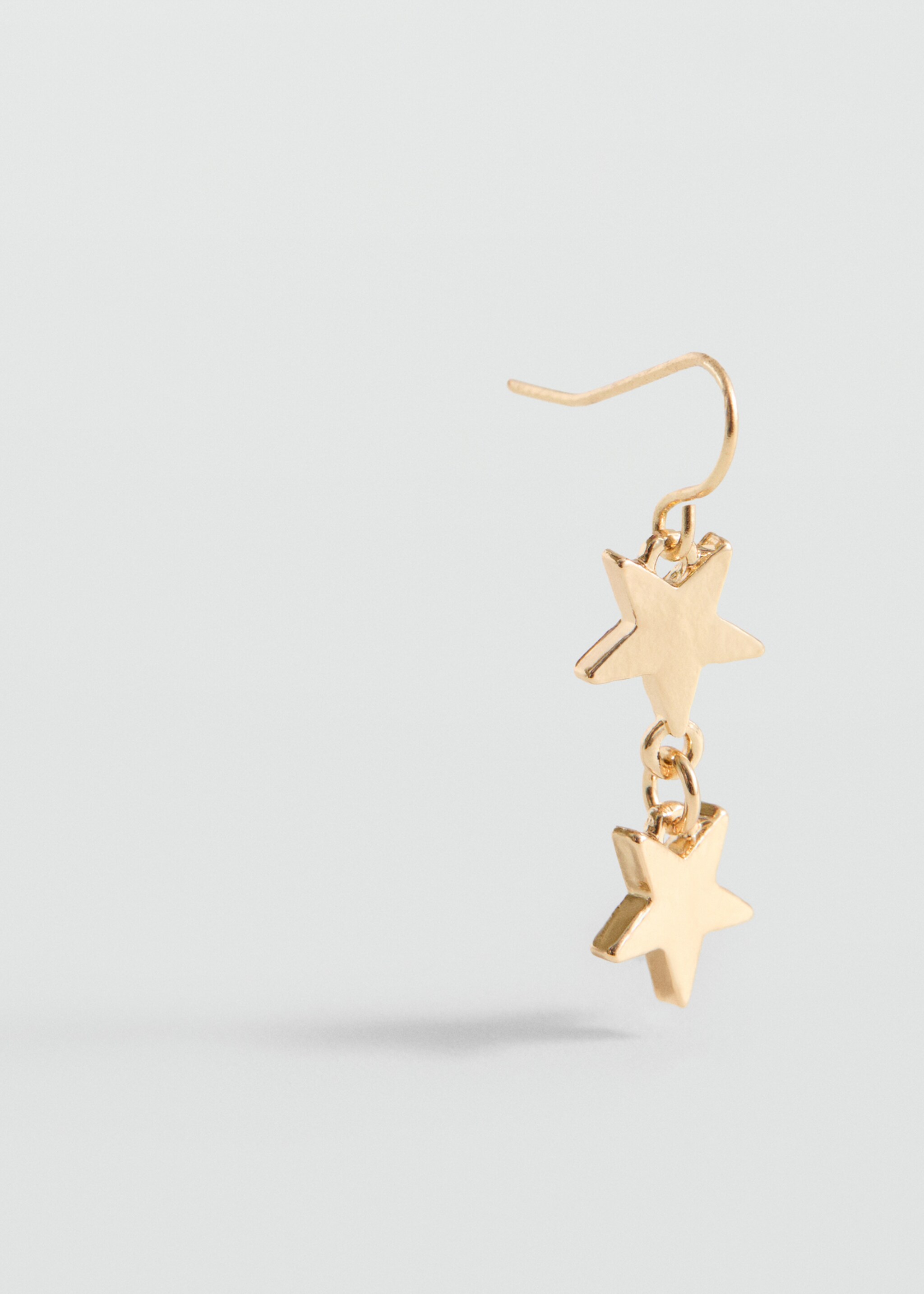 Pendientes estrellas - Plano medio, Oro. Ref: 87010446-00.