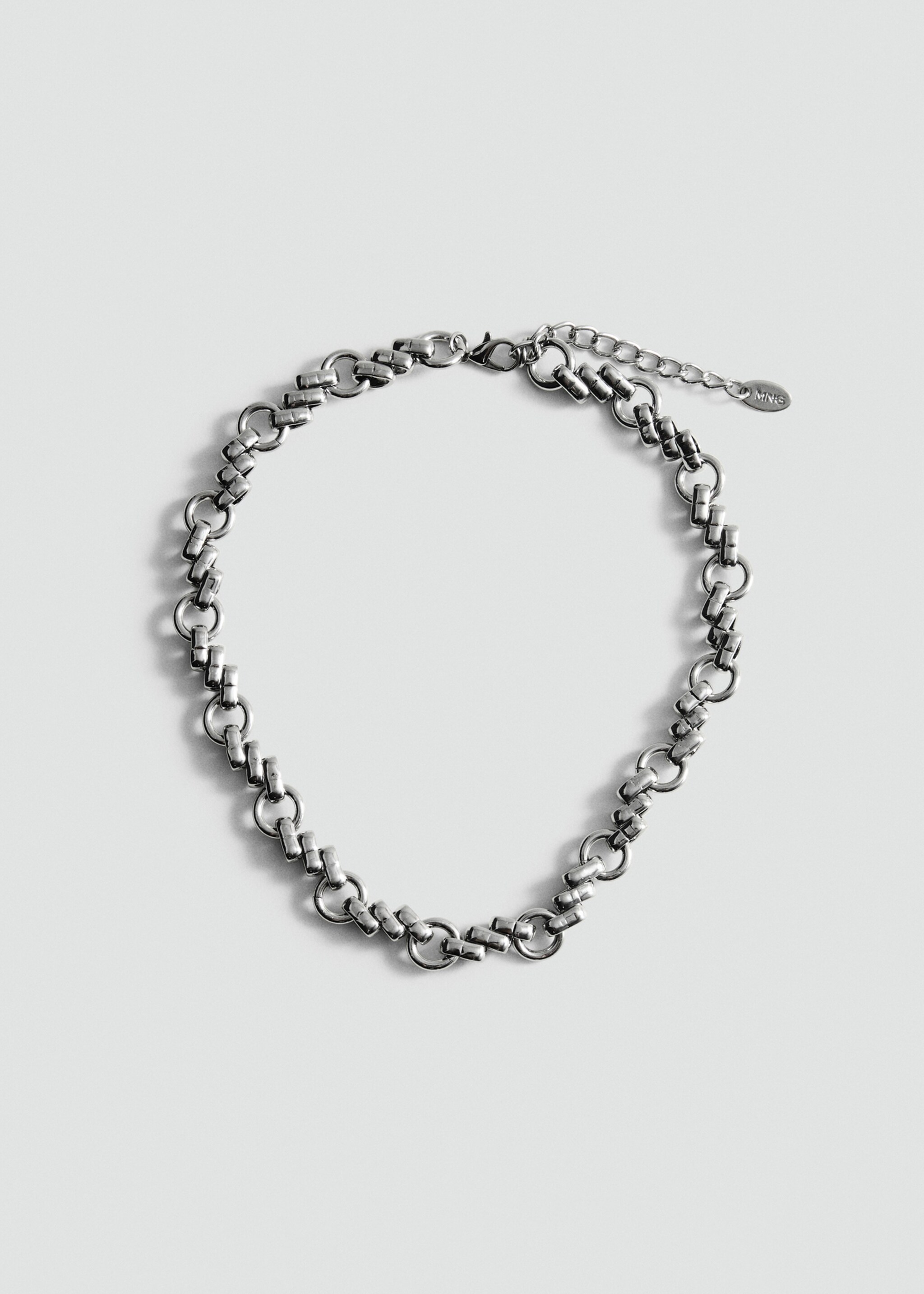 Mieszany naszyjnik - Artykuł bez modela/modelki, Srebrny. Ref: 87010451-00.