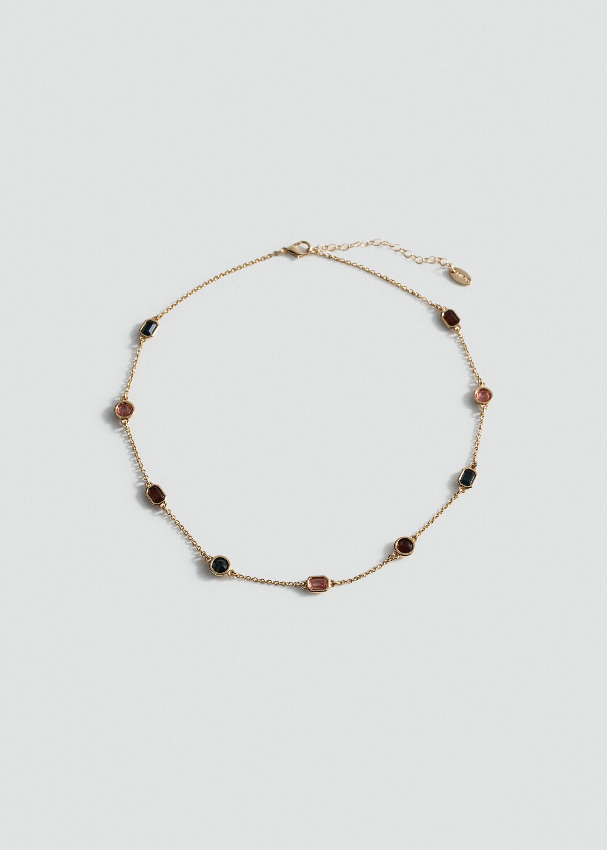 Halskette aus kombinierten Schmuckperlen - Artikel ohne Model, Gold. Ref: 87010452-00.