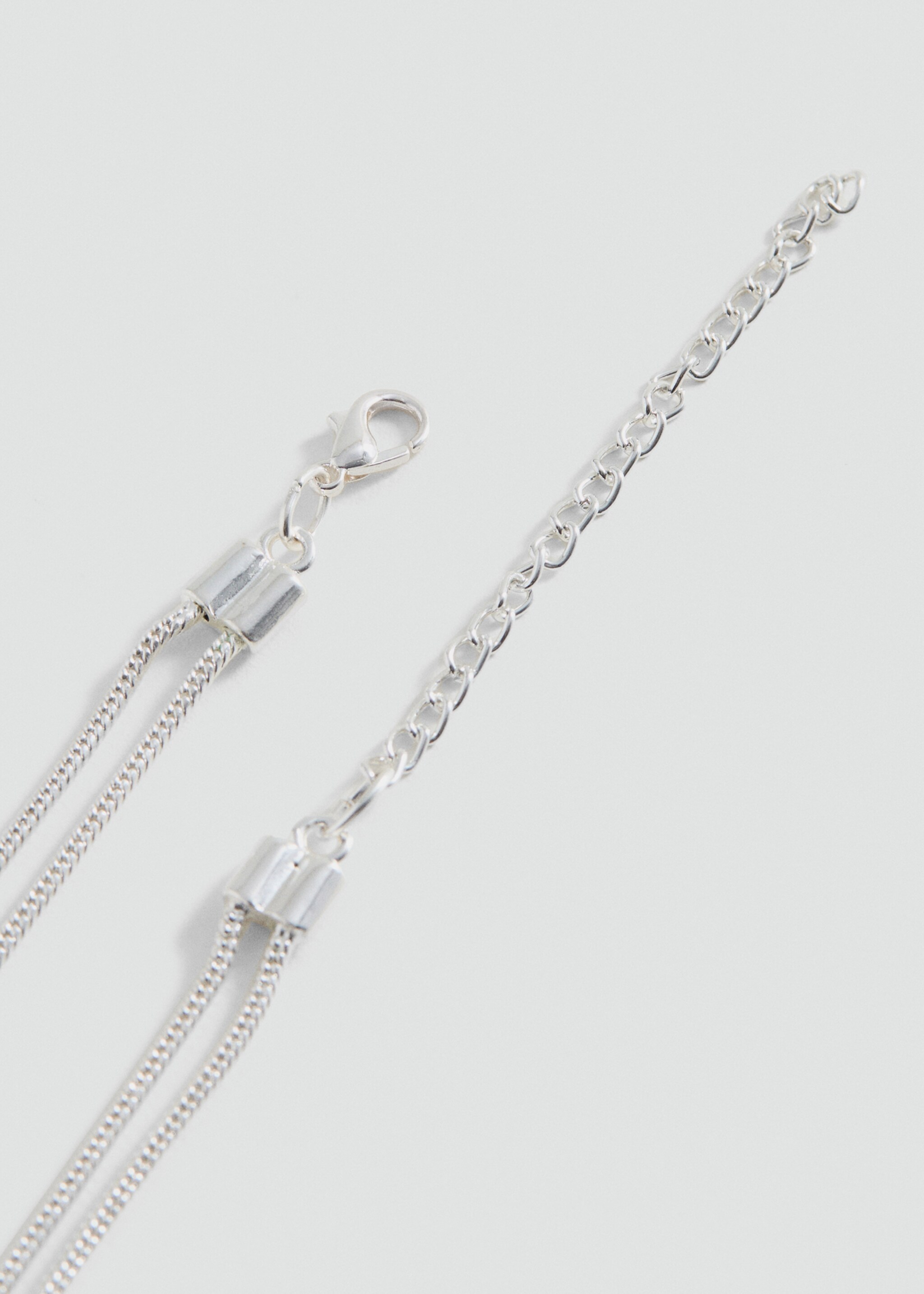 Collar entrelazado - Detalle del artículo 1, Plata. Ref: 87010458-00.