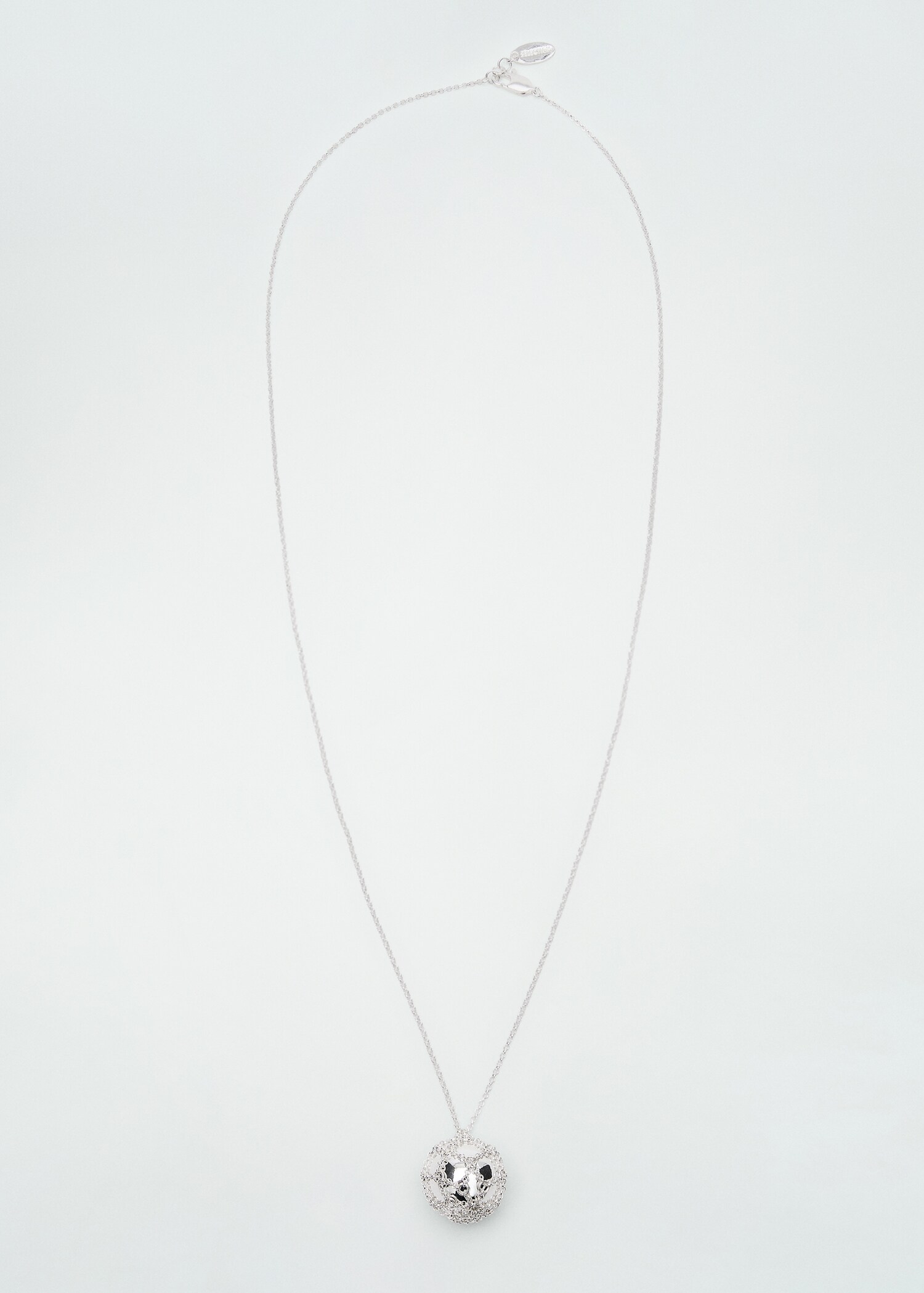 Drop necklace with sphere - Article without model