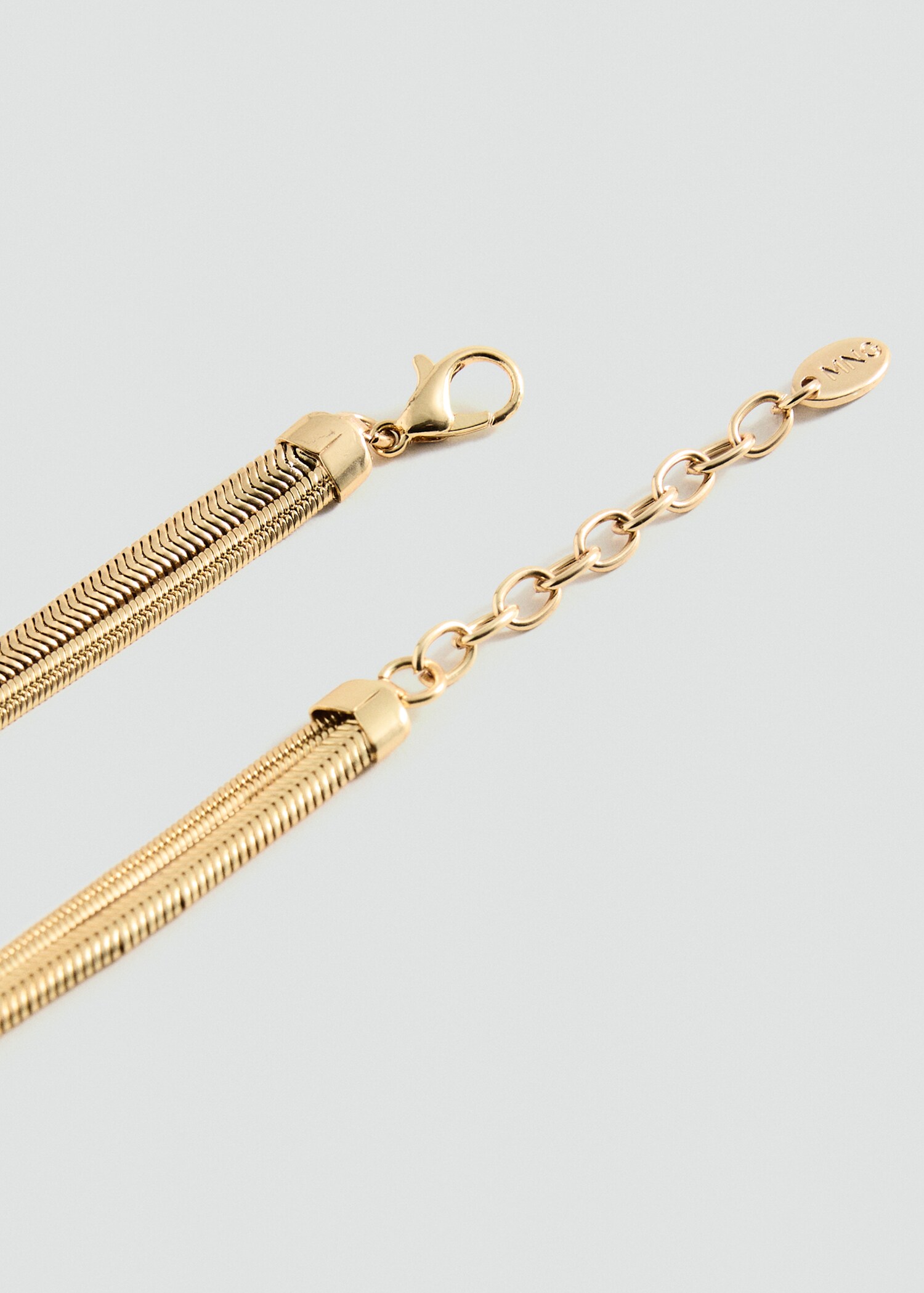 Textured double necklace - Details of the article 1