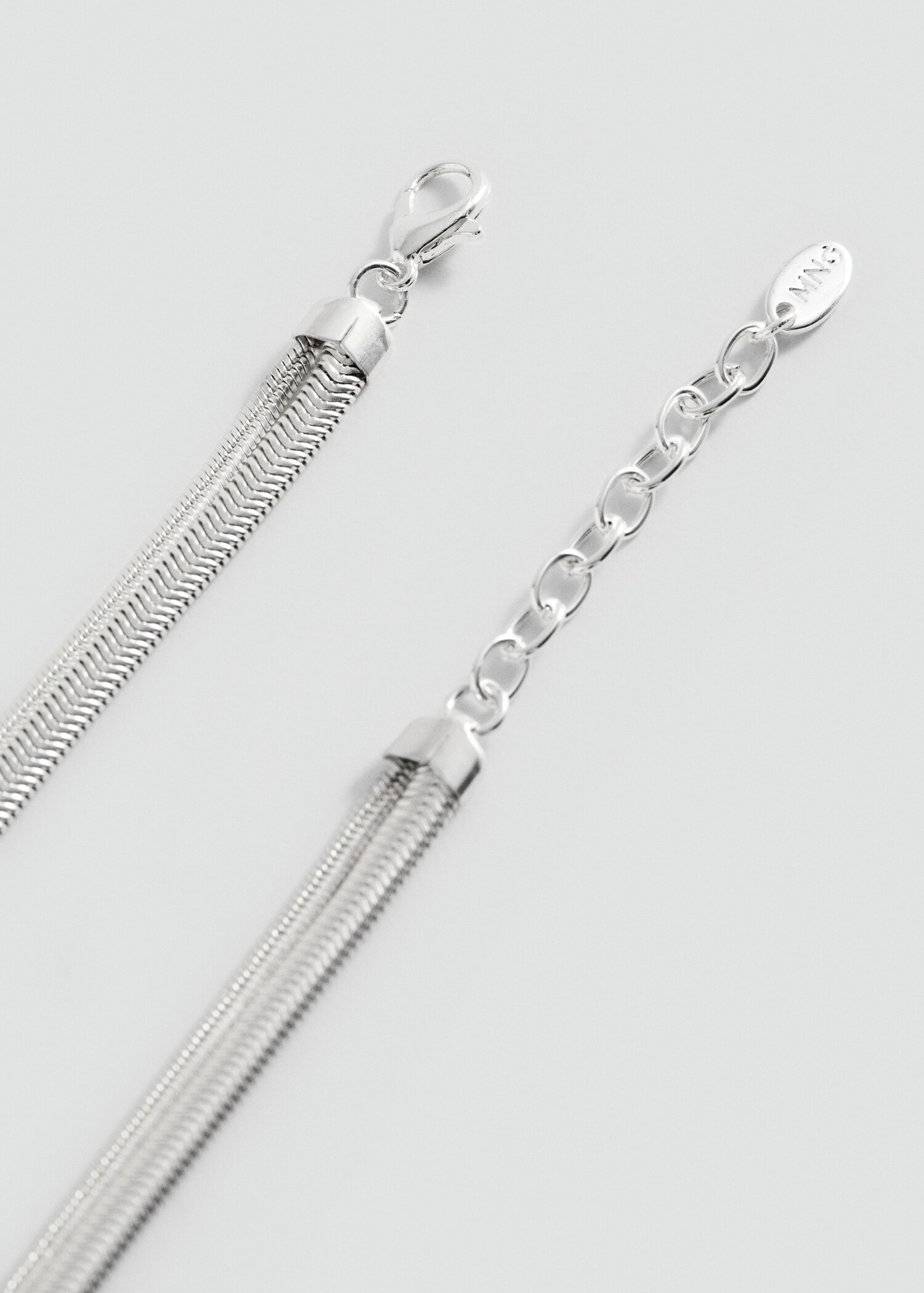 Textured double necklace - Details of the article 1