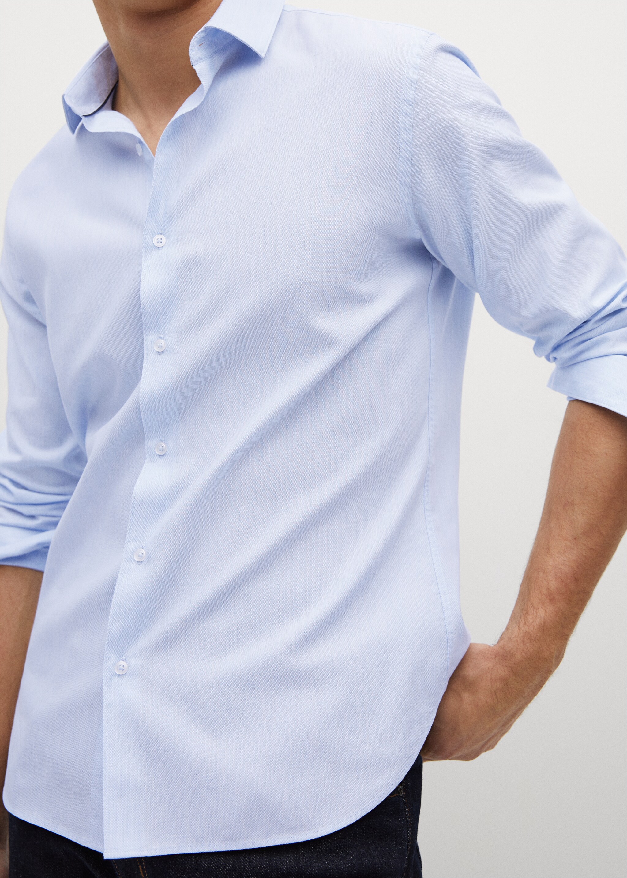 Bavlněná košile slim fit - Detail zboží 1