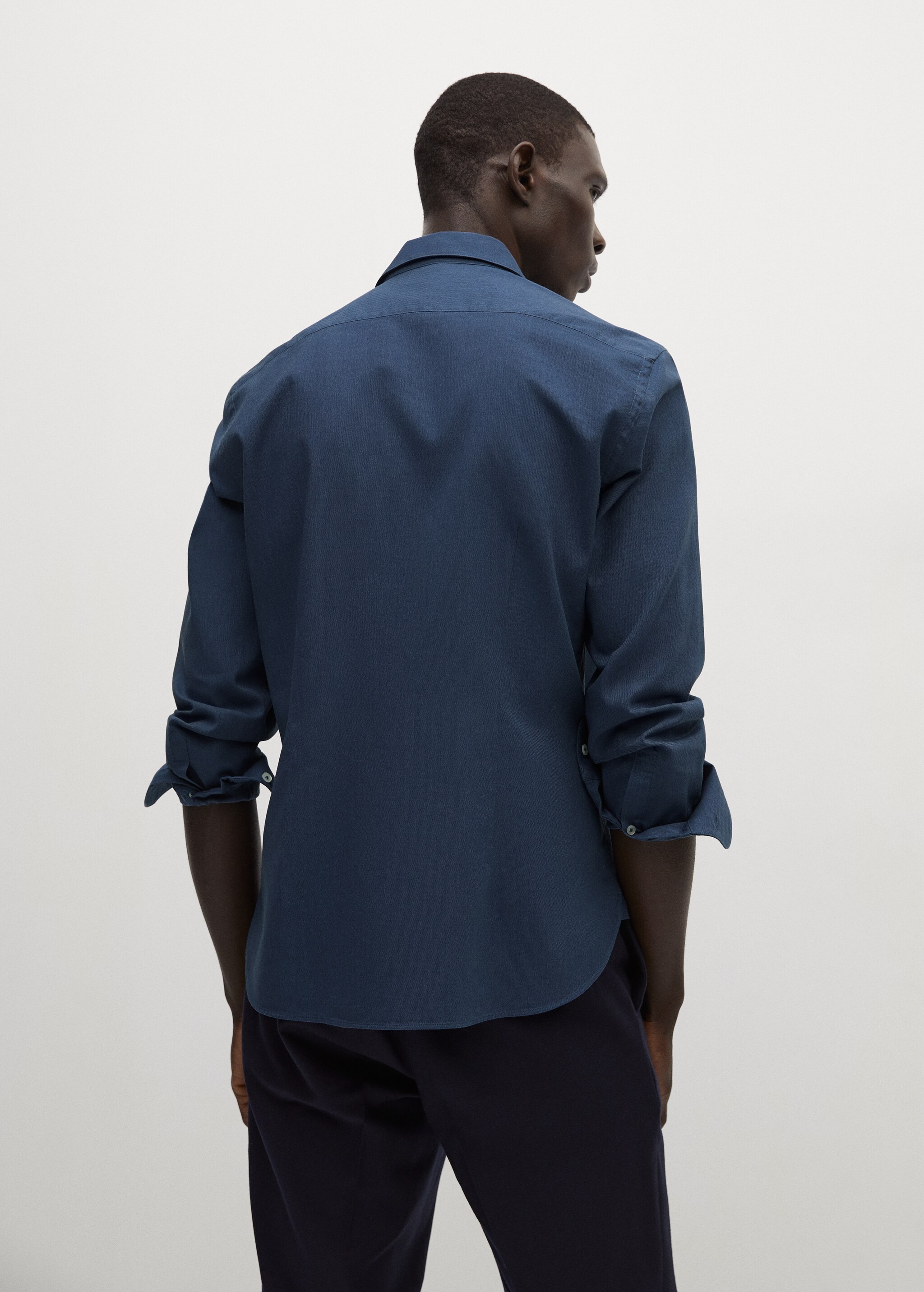 Bavlněná košile slim fit - Zadní strana zboží