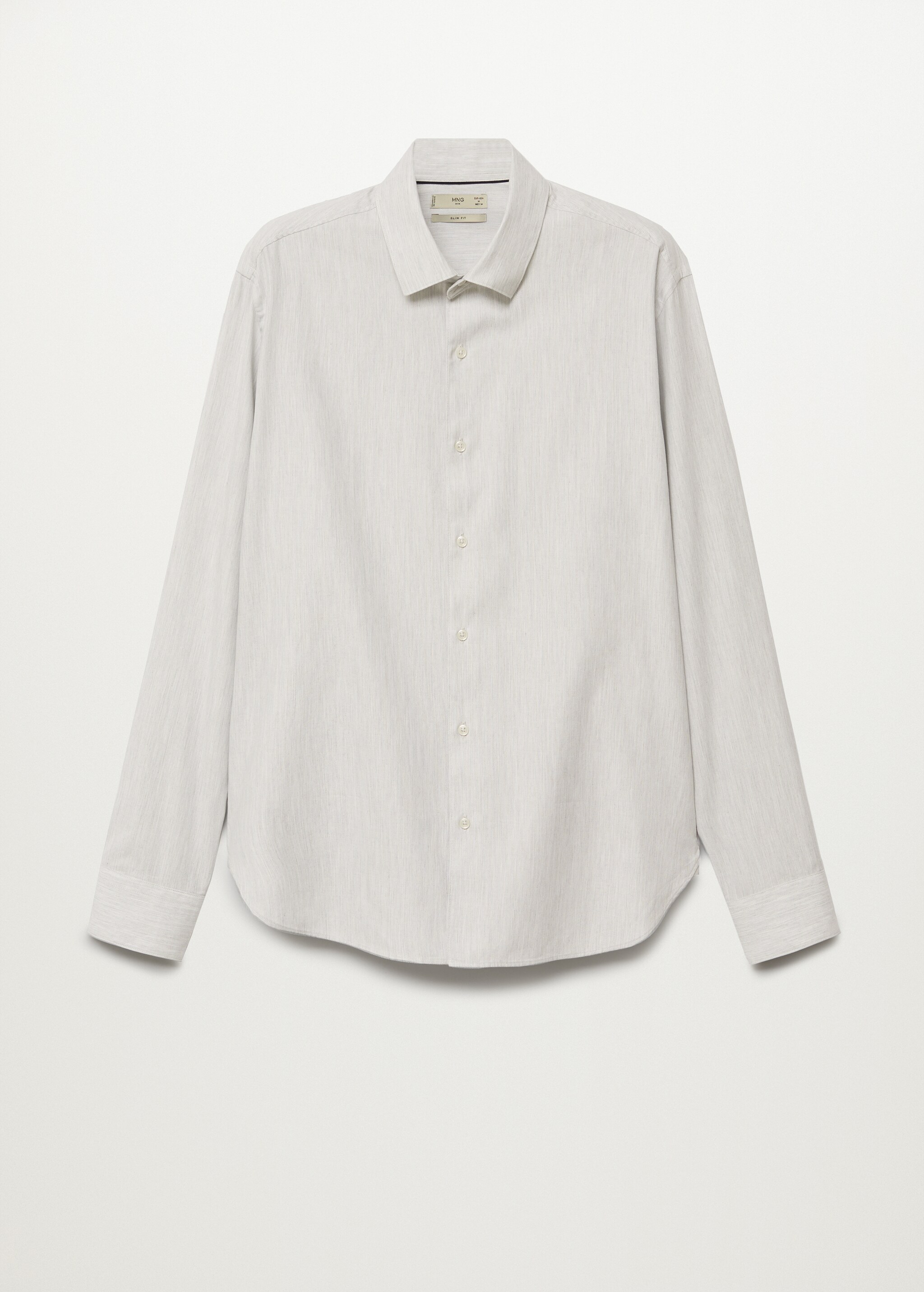 Bavlněná košile slim fit - Zboží bez modelu
