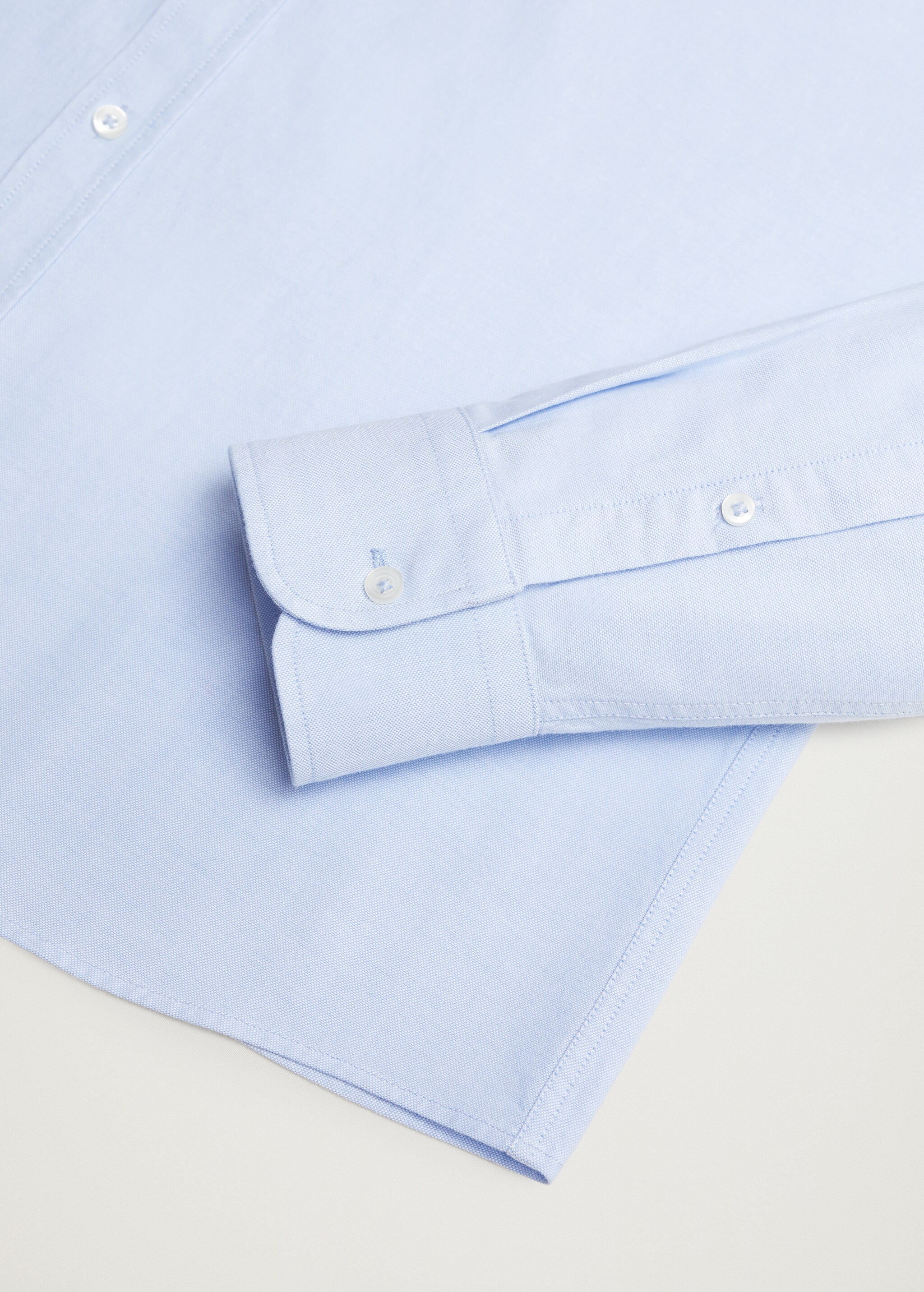 Regular fit Oxford cotton shirt - Details of the article 7