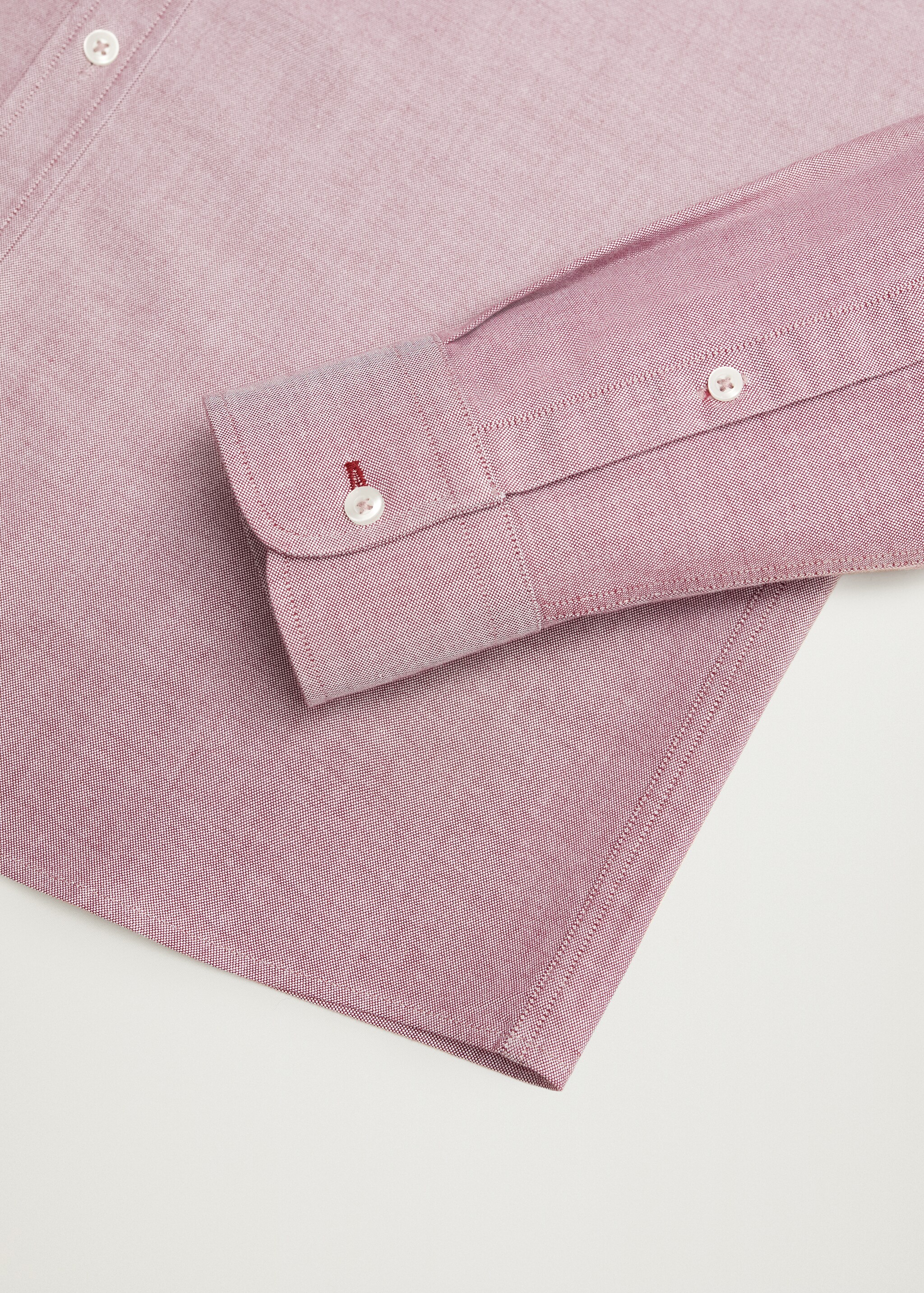 Regular fit Oxford cotton shirt - Details of the article 7
