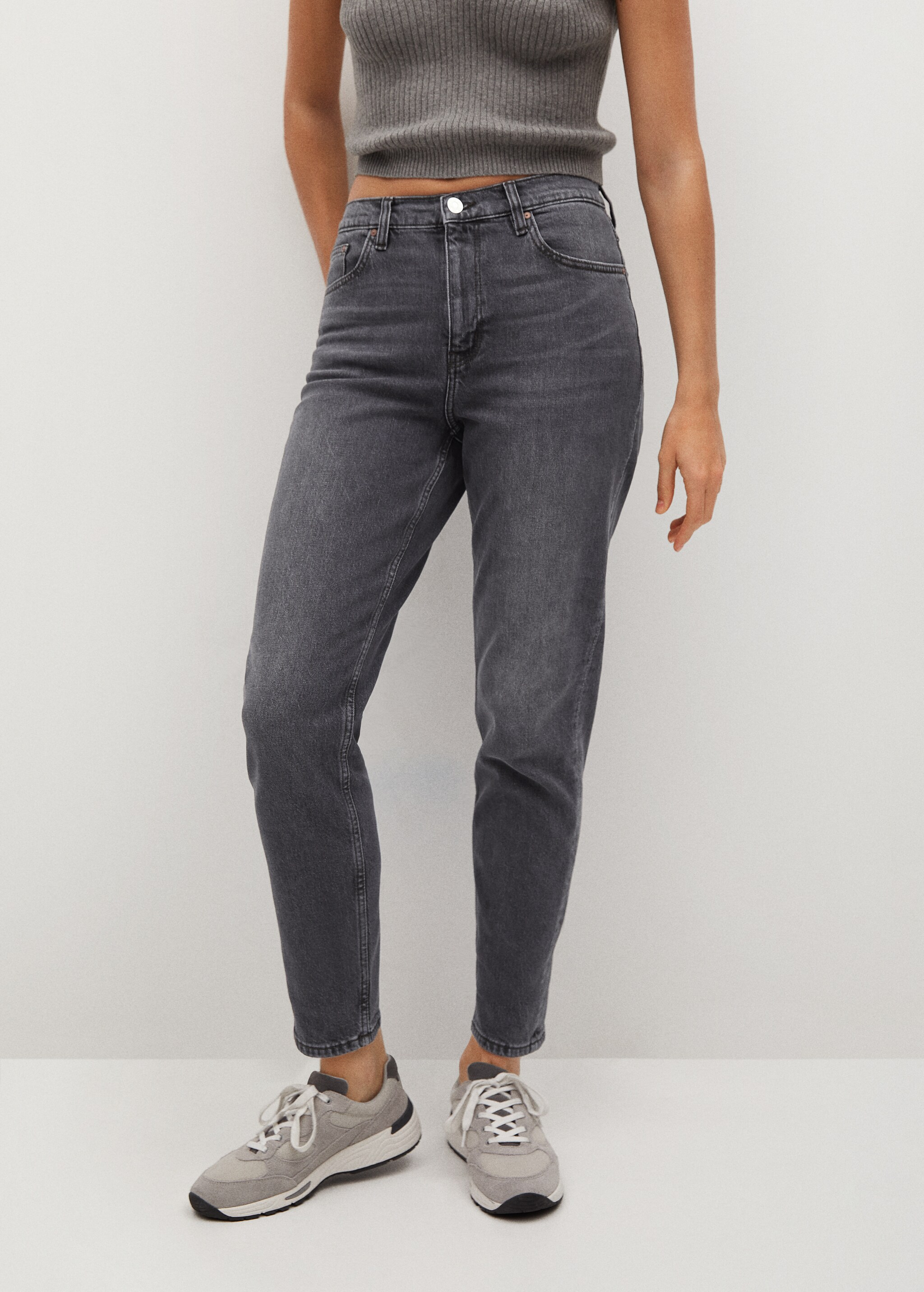 Mom-Fit Jeans - Mittlere Ansicht