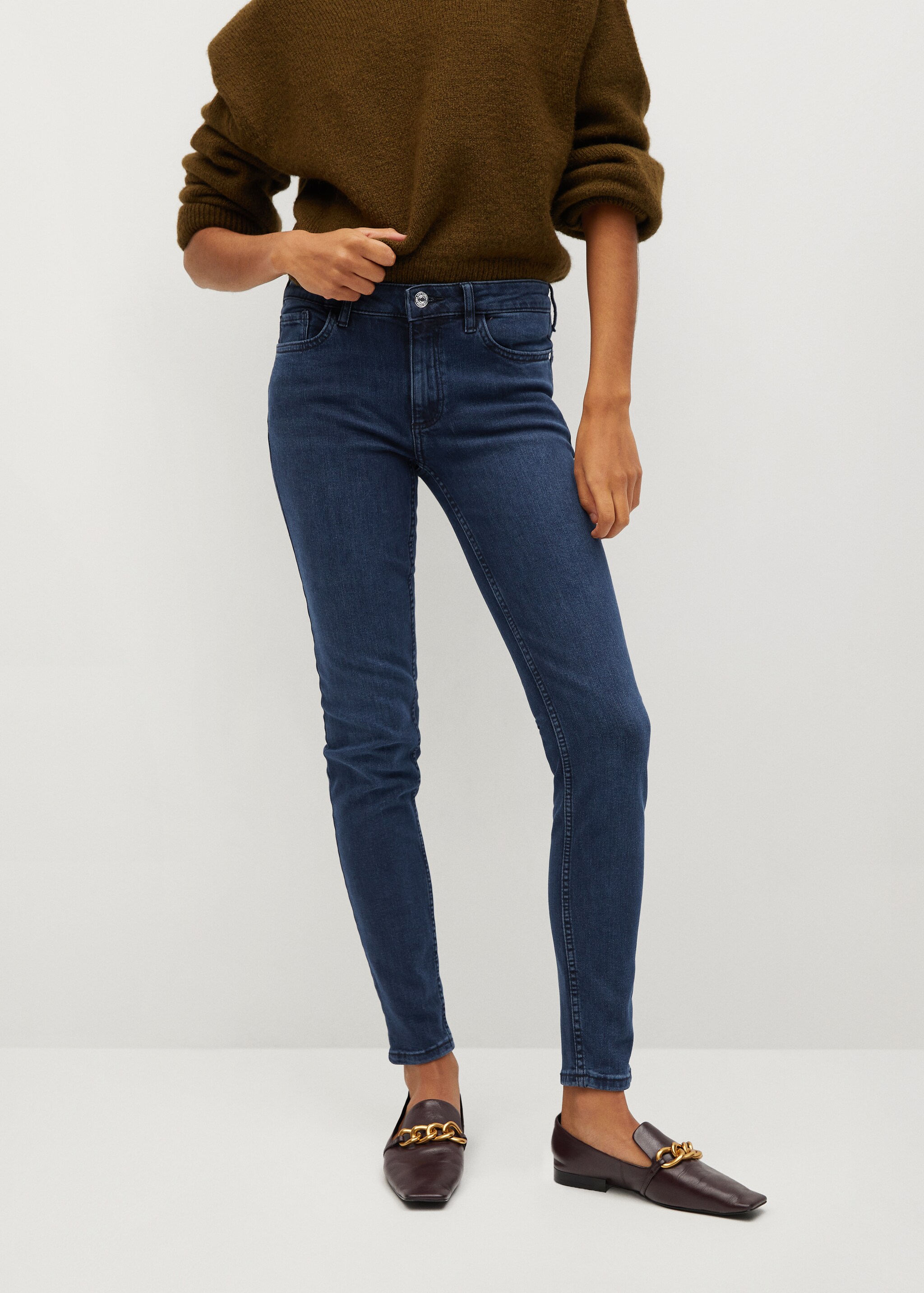 Kim skinny push-up jeans - Prikaz srednjeg dijela