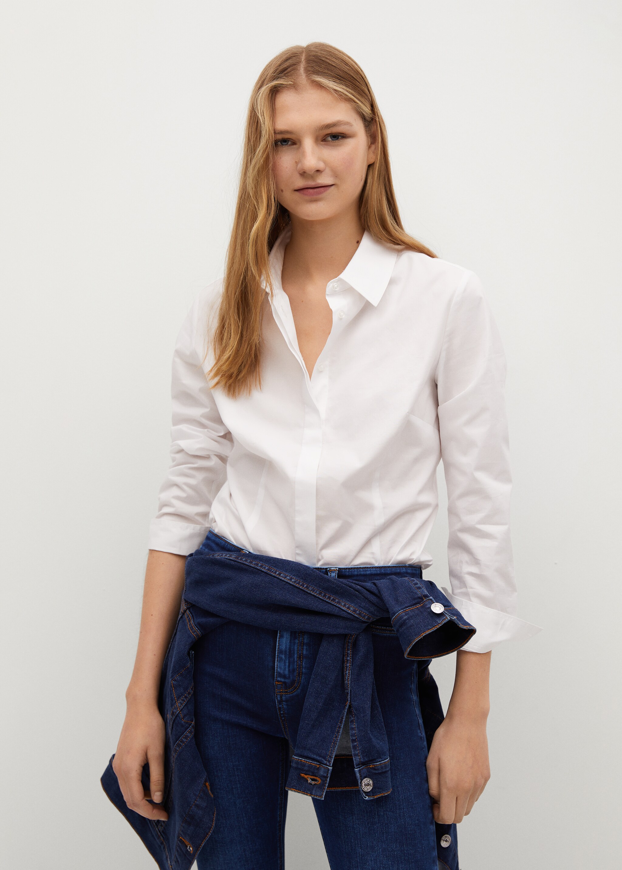 Jegging élastique taille haute - Plan moyen