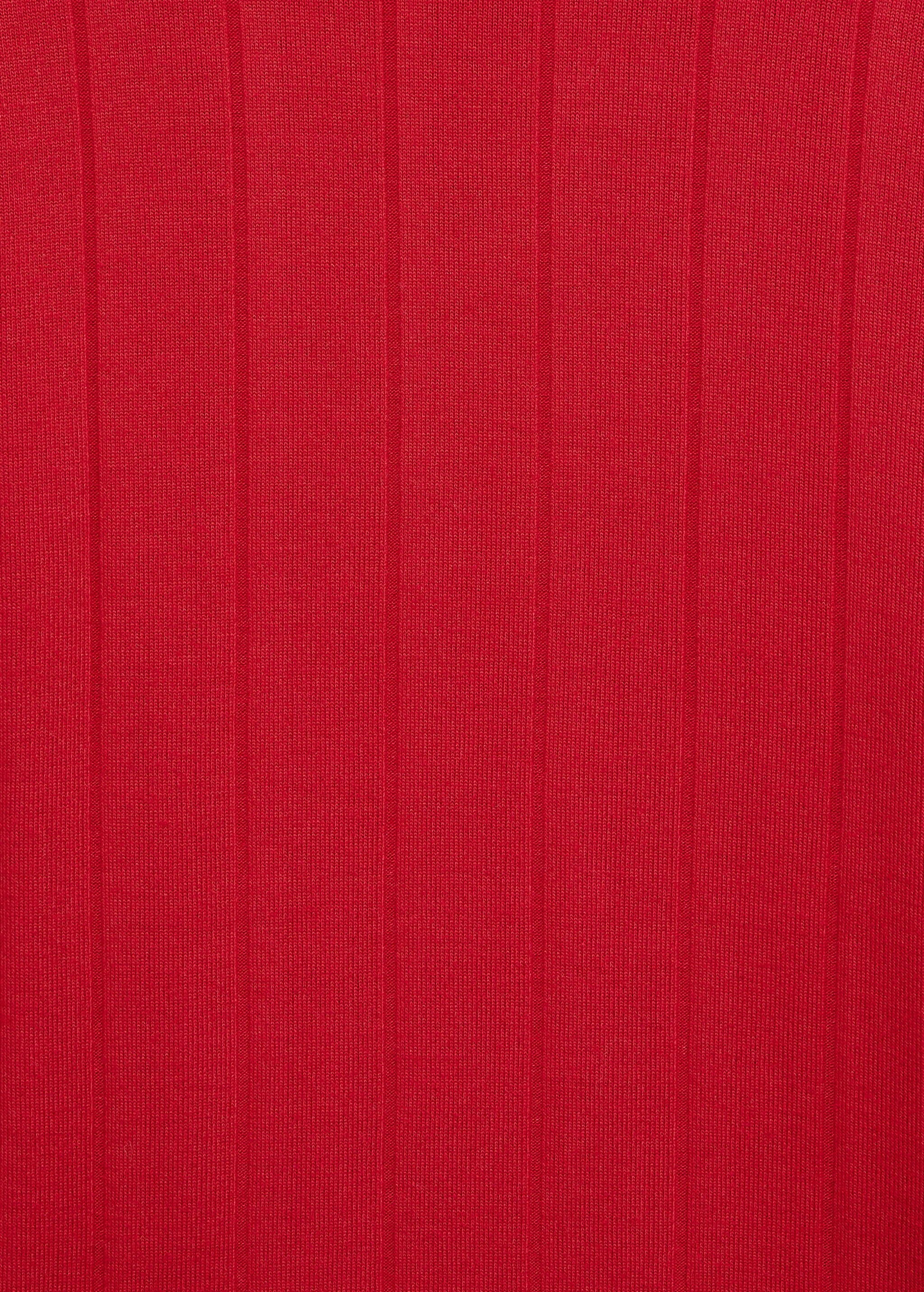Camiseta manga larga canalé - Detalle del artículo 8