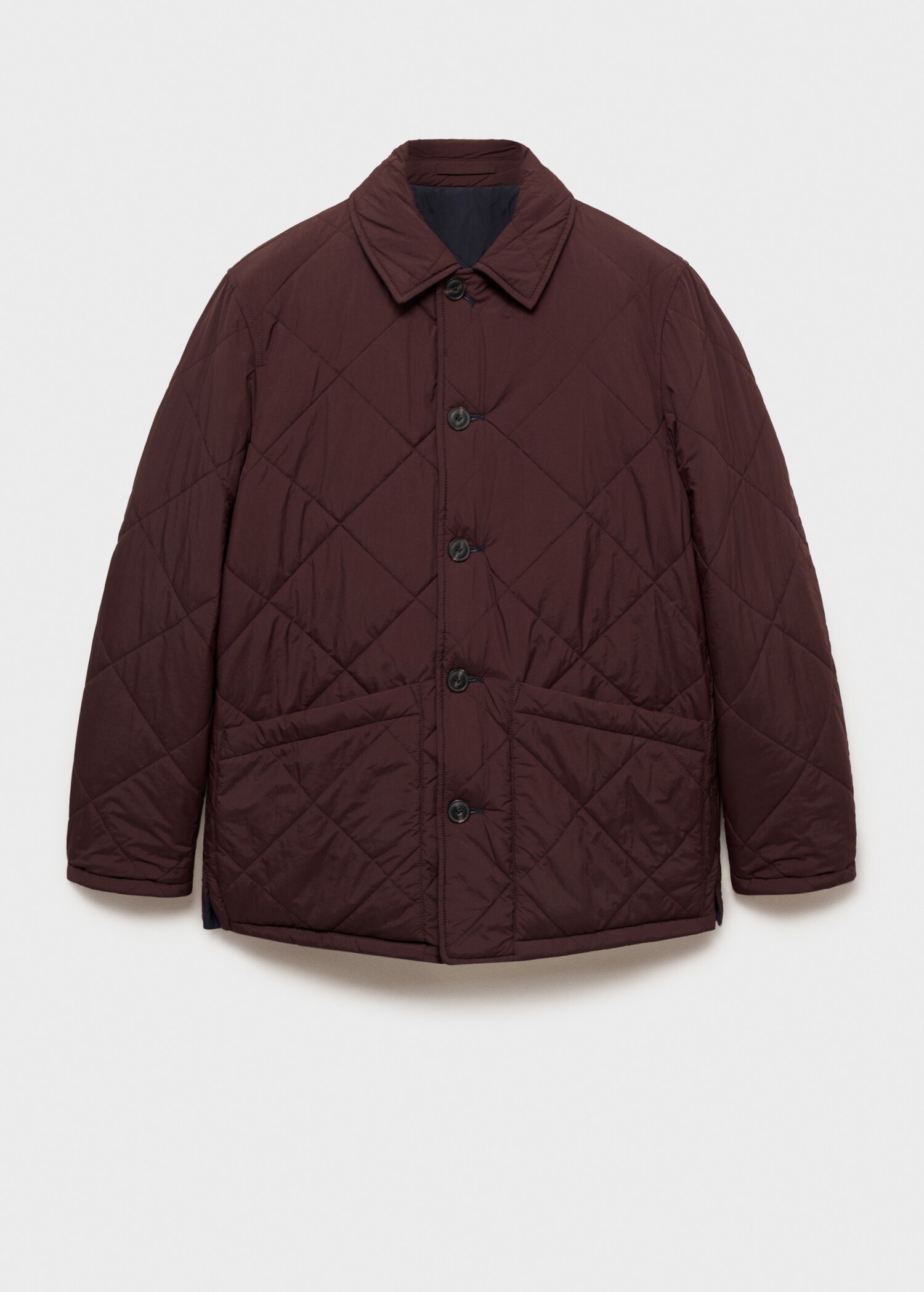 Two-tone reversible quilted jacket - Details of the article 8