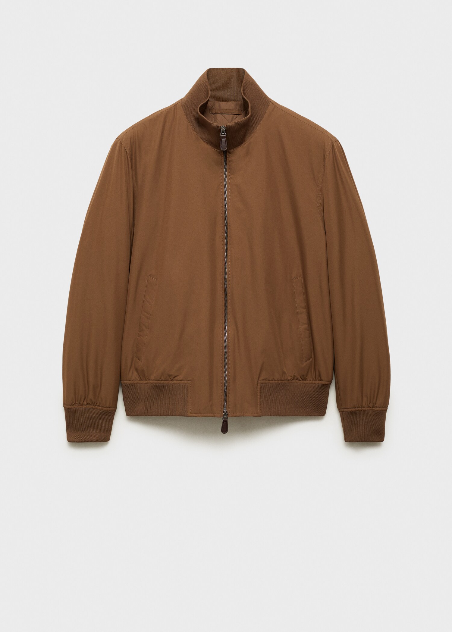 Water-repellent quilted bomber jacket - Article without model