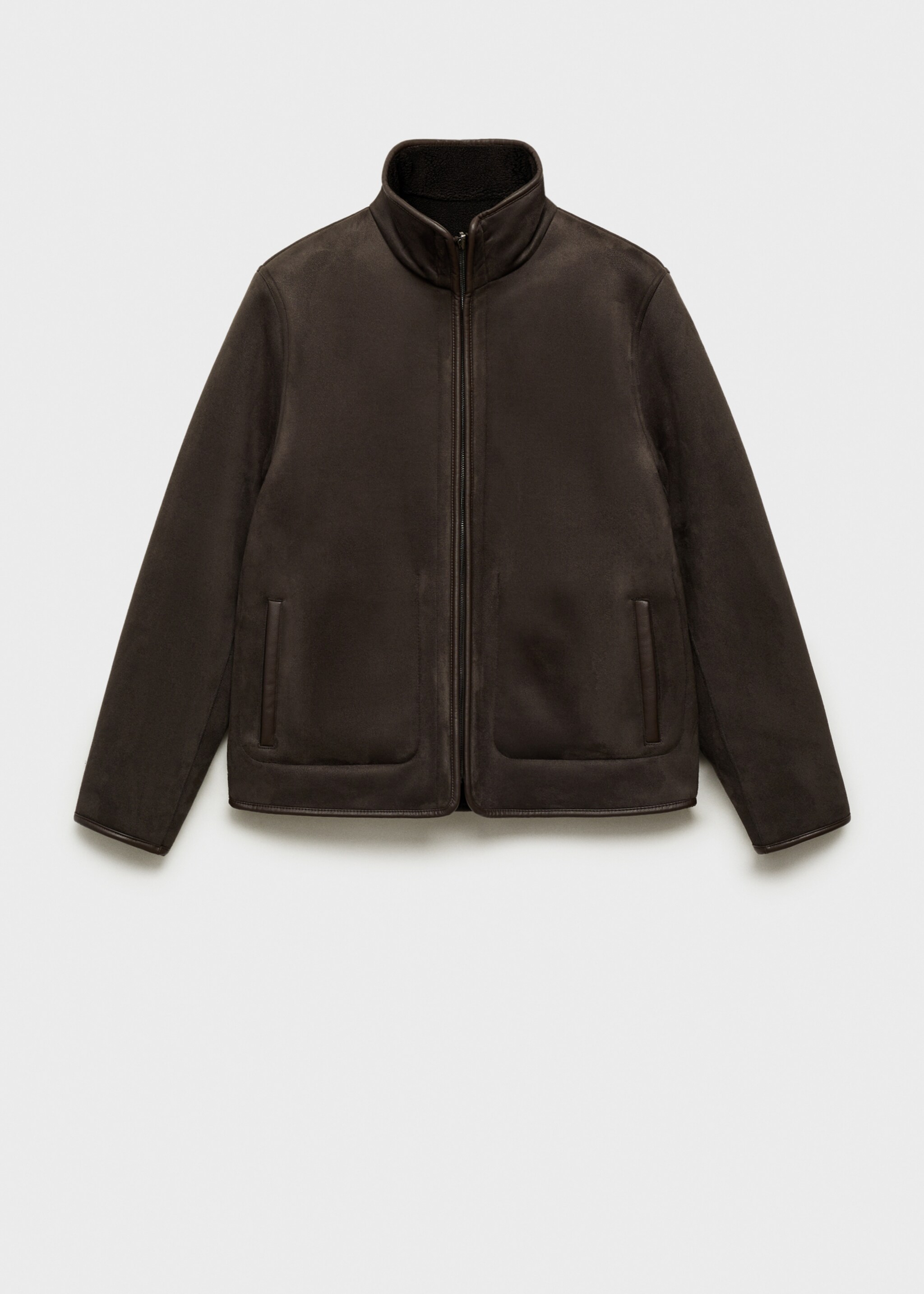 Jaqueta reversible borreguet - Article sense model, Xocolata. Ref: 87010581-00.