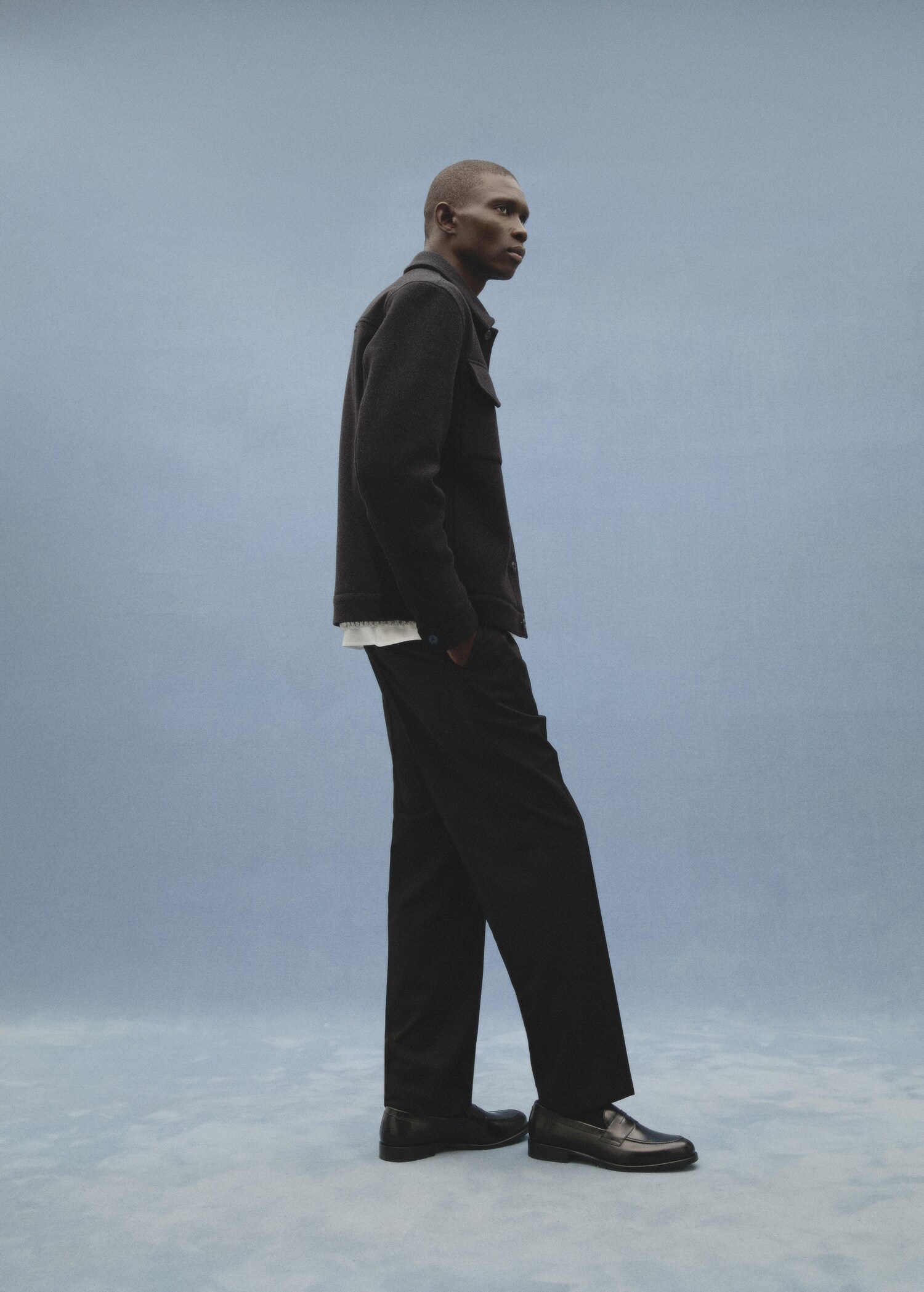 Regular-fit wool jacket - Details of the article 5