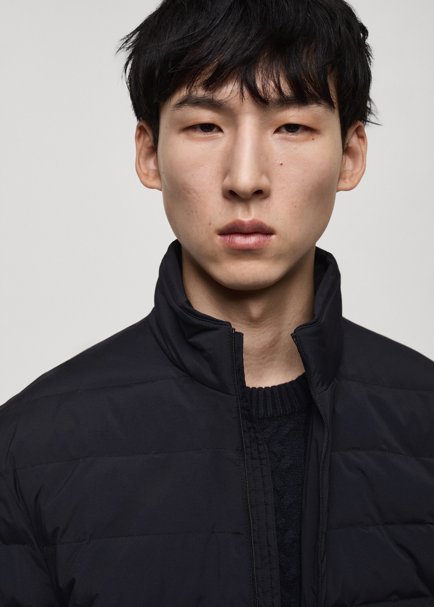 Jaqueta embuatada farcit plomissol i plomes - Detall de l'article 1