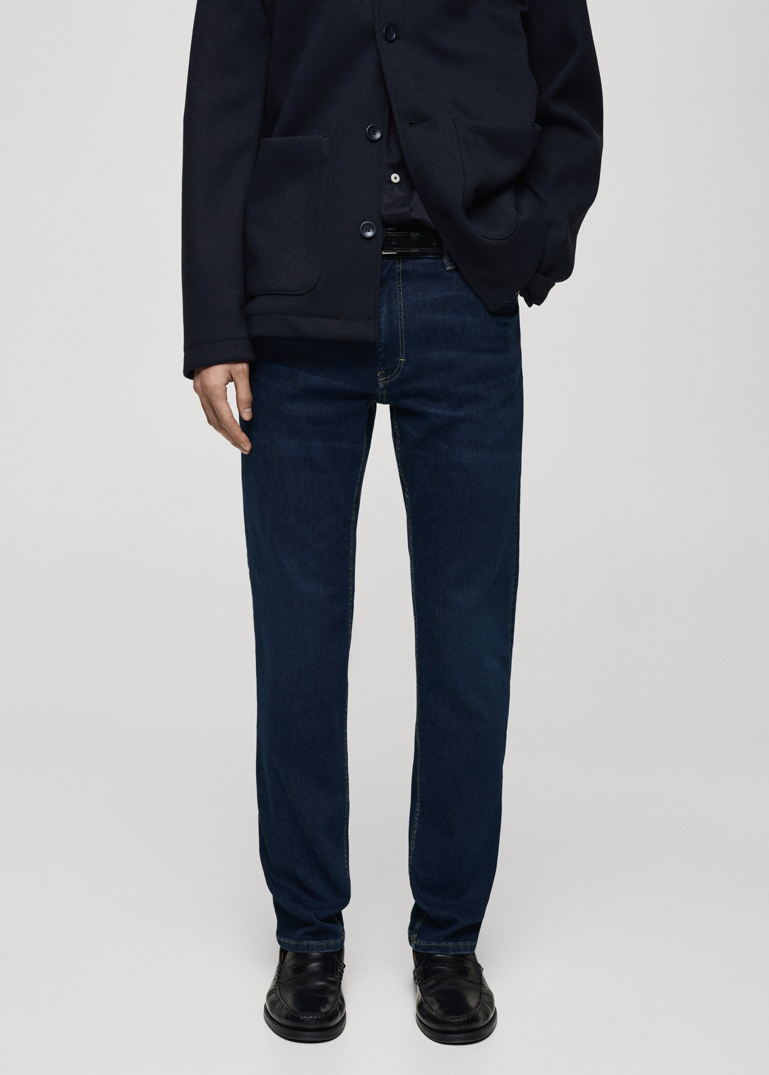 Slim fit Ultra Soft Touch Patrick jeans - Medium plane