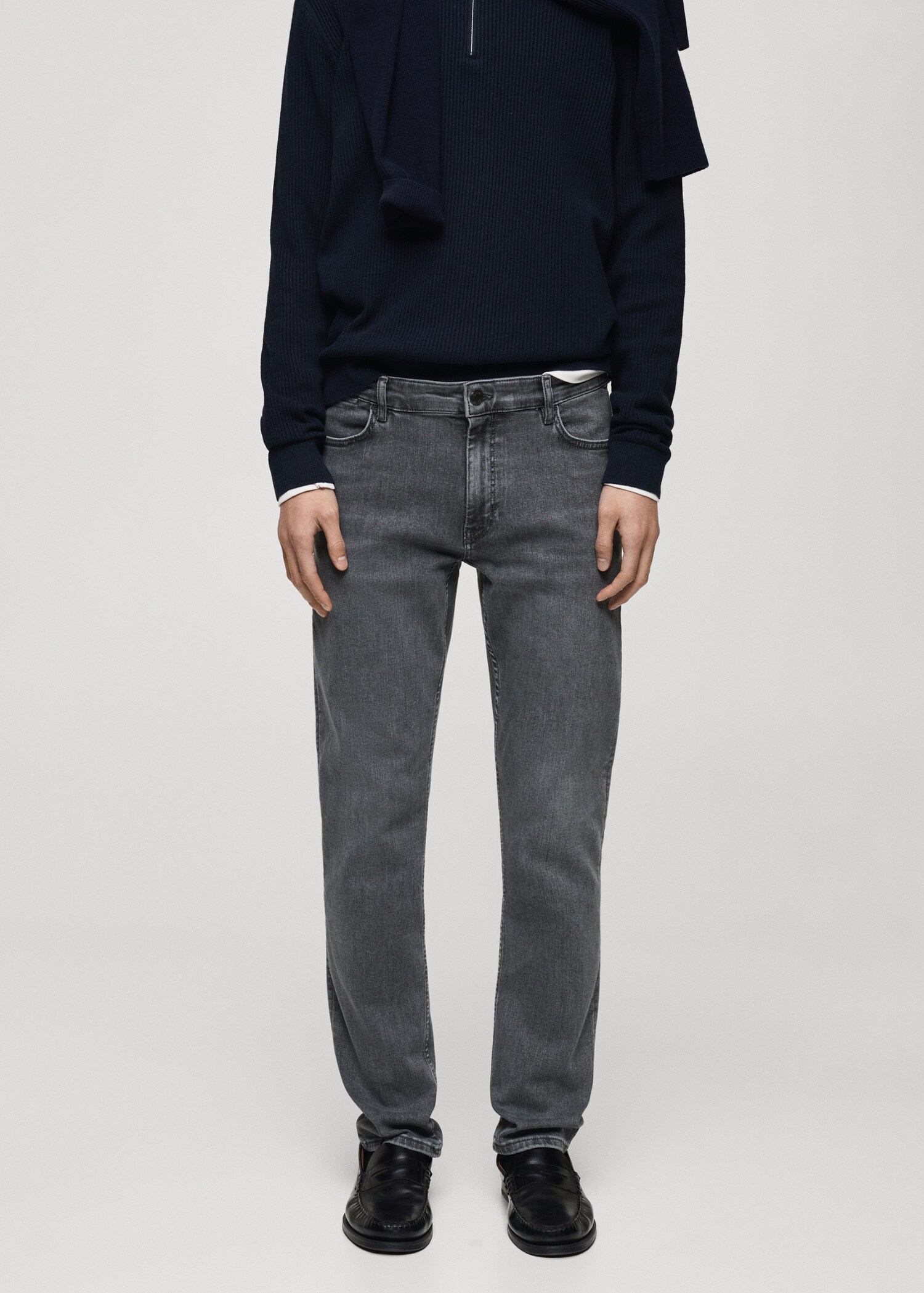 Slim fit Ultra Soft Touch Patrick jeans - Medium plane