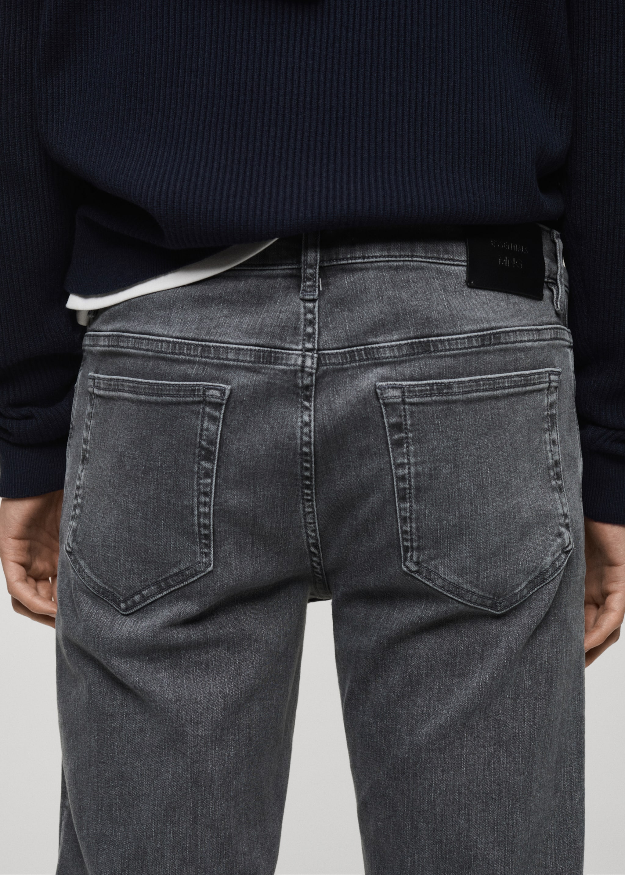 Slim Fit-Jeans Patrick Ultra Soft Touch - Detail des Artikels 6, Denim Grau. Ref: 87010595-00.