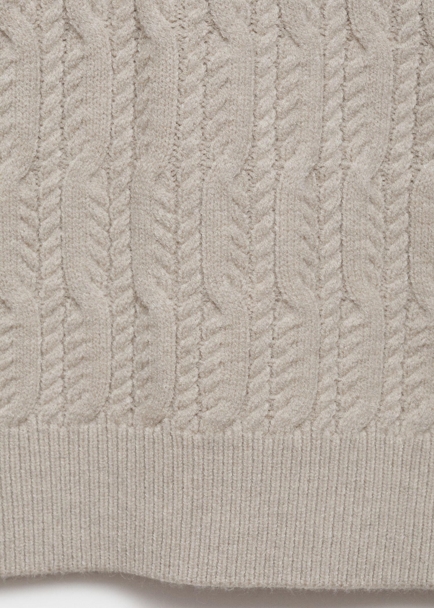 Pull-over maille tressée - Détail de l'article 0