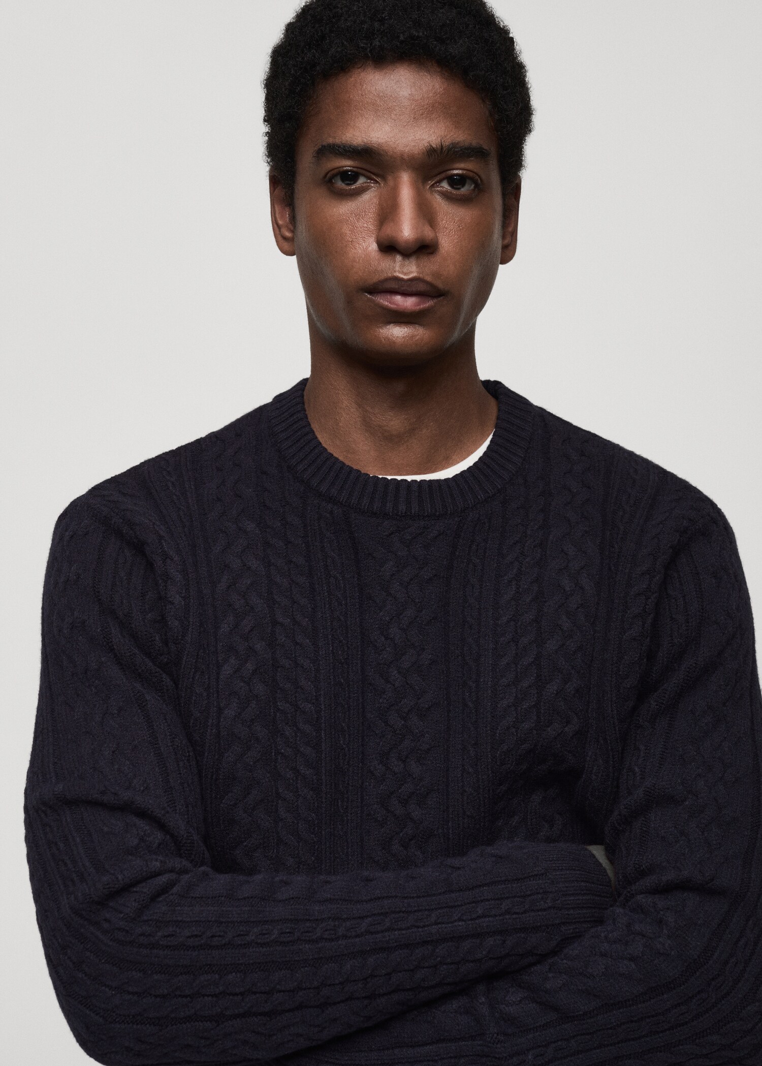 Pull-over maille tressée - Détail de l'article 1