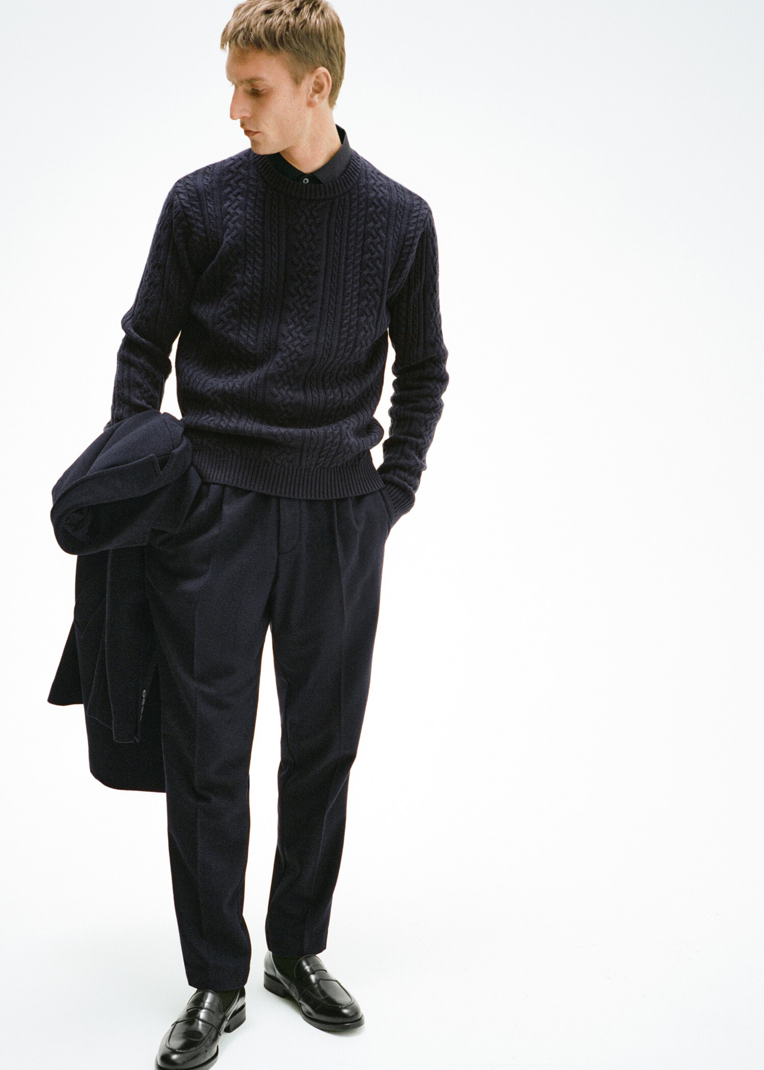 Pull-over maille tressée - Détail de l'article 3