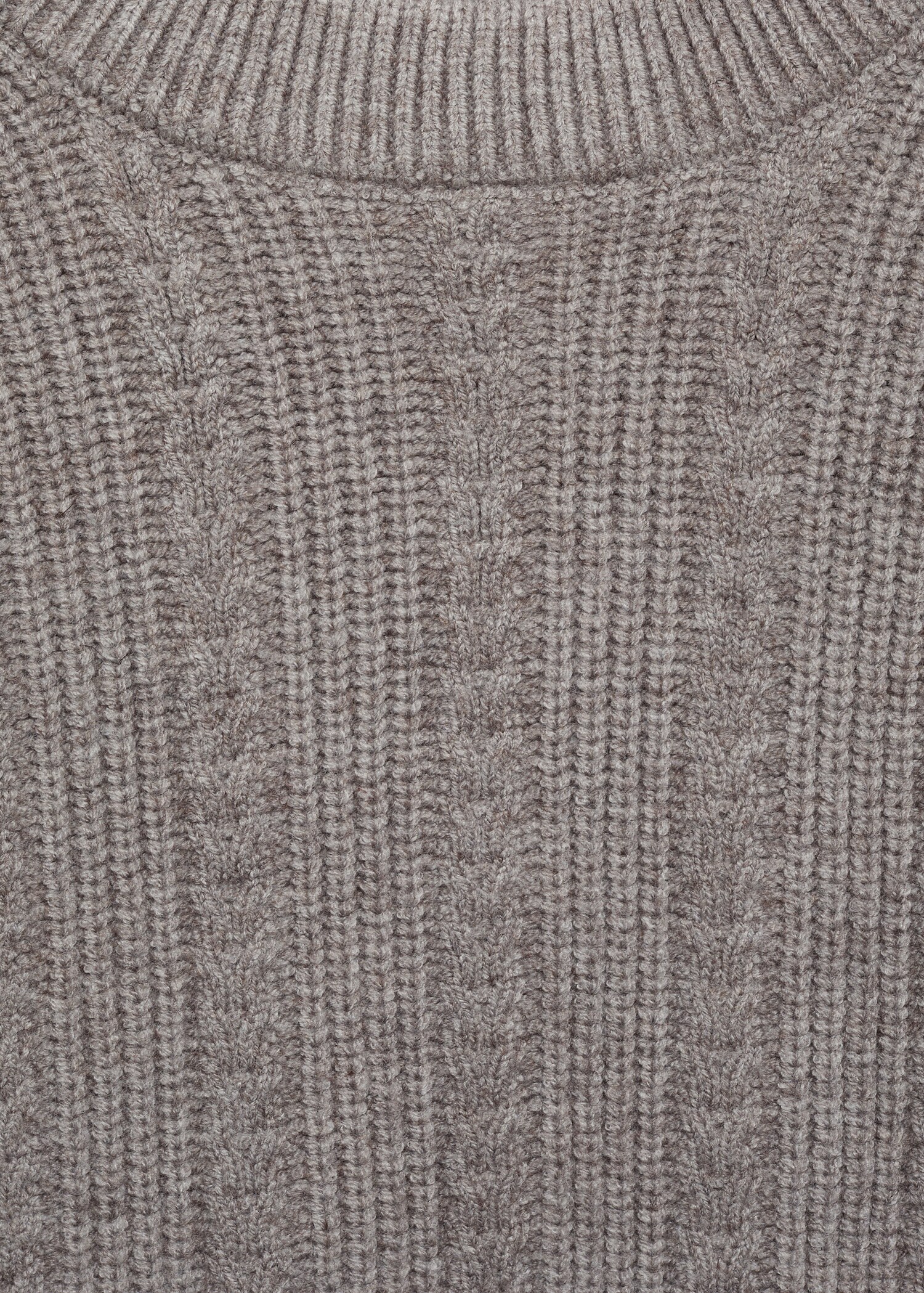 Combined knitted sweater - Details of the article 8