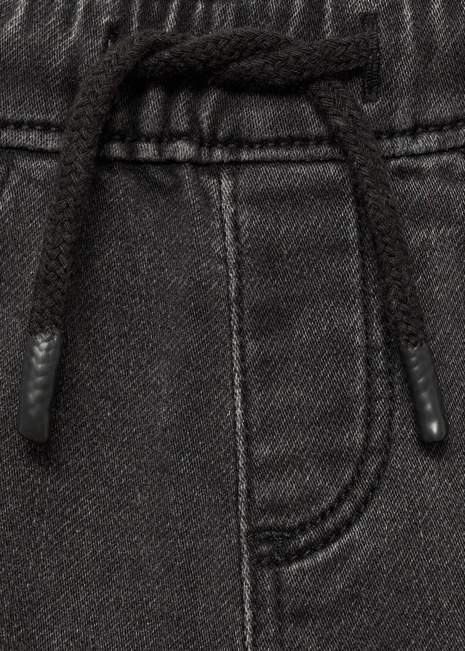 Jeans mit Stretchbund und Kordel - Detail des Artikels 8