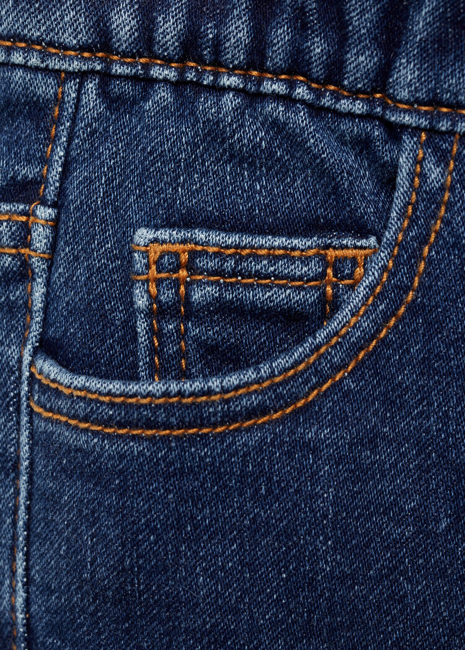 Jeans mit Stretchbund und Kordel - Detail des Artikels 0