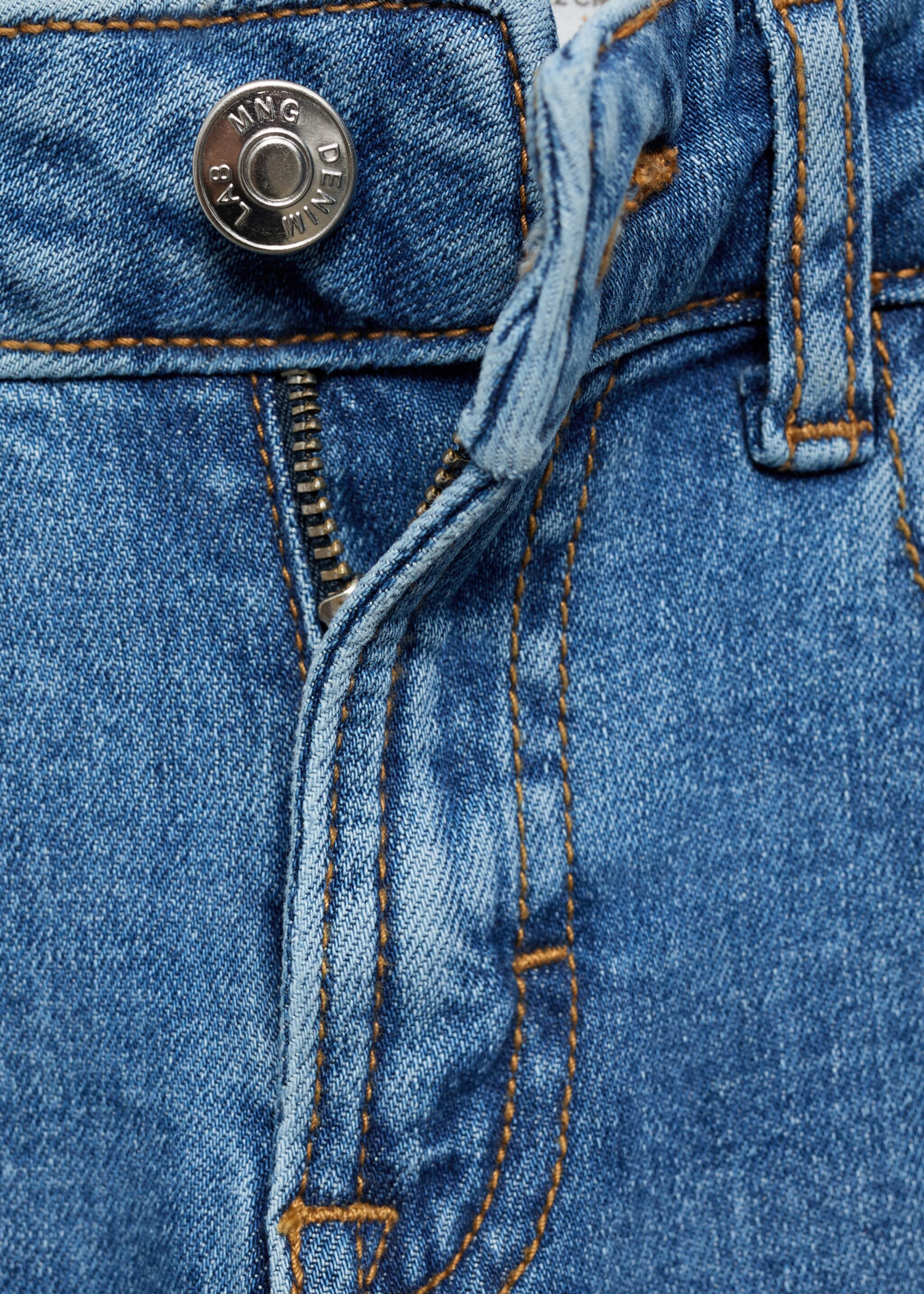 Slim-fit jeans - Details of the article 8, Medium Blue. Ref: 87010624-00.